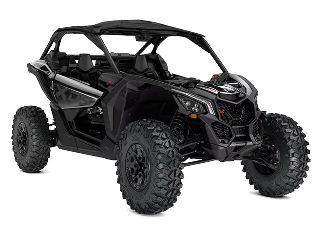 2025 Can-Am Maverick X3 XDS Turbo RR Triple Black studio photo