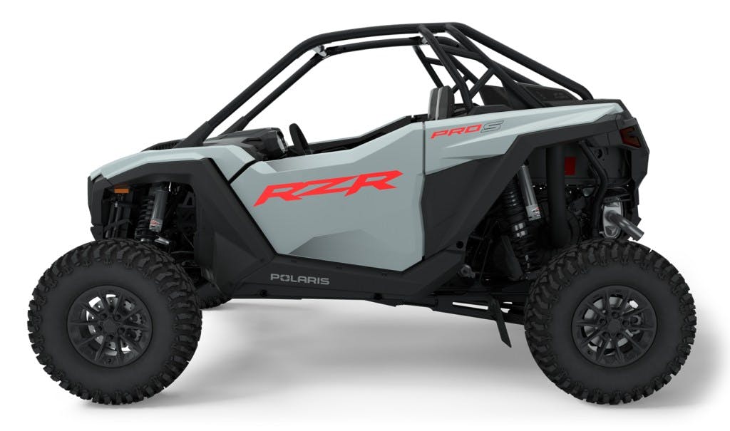 2025 Polaris RZR Pro S Sport studio profile grey