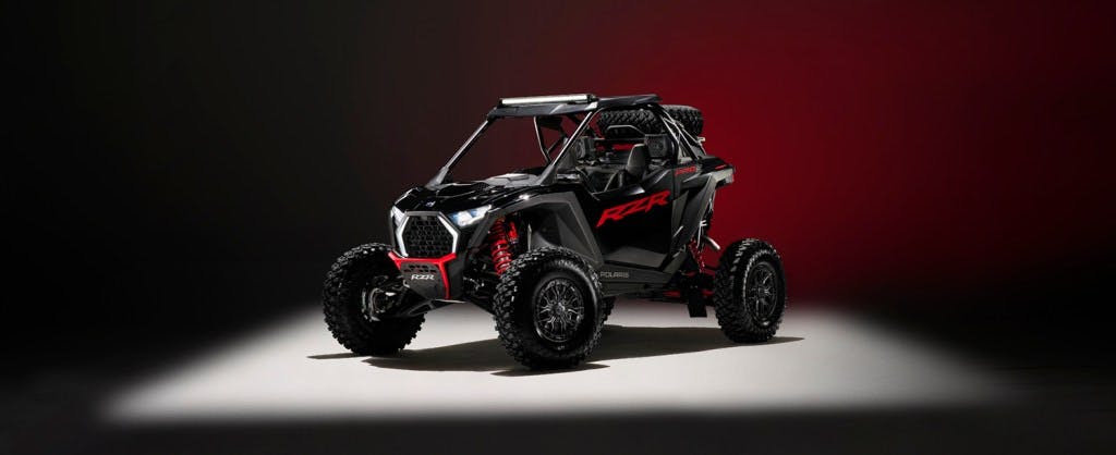 2025 Polaris RZR Pro S Ultimate photographed in a studio with nice lighting