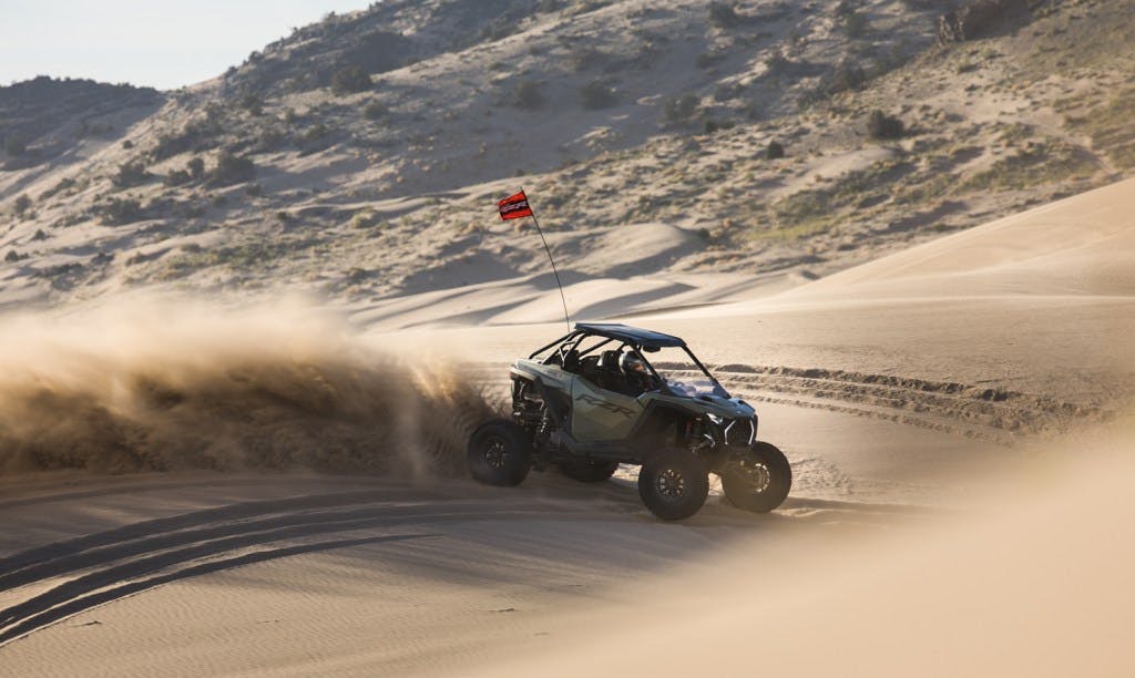 2025 Polaris RZR Pro S Ultimate sand dunes sliding