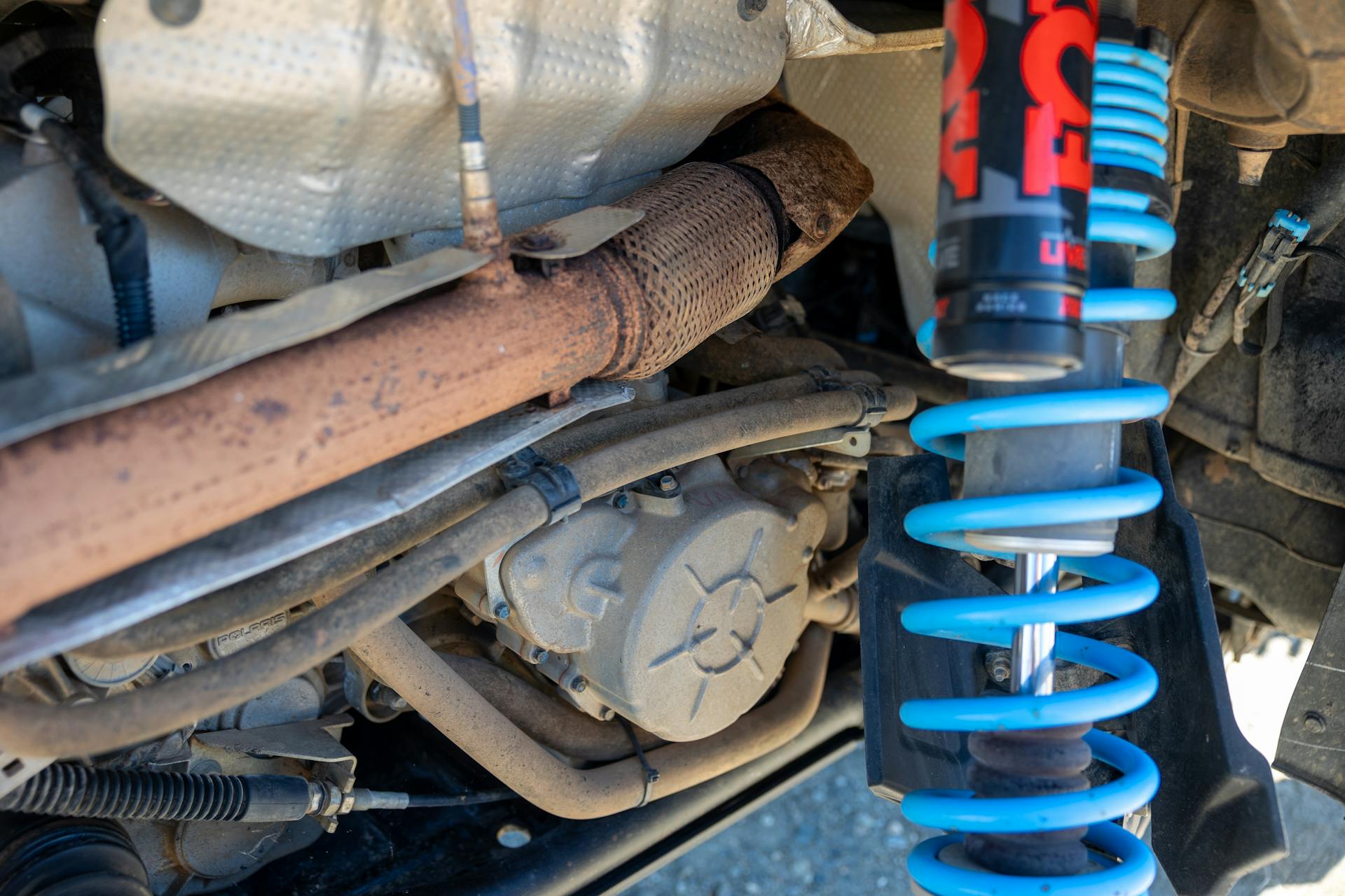 2020 Polaris RZR Turbo S engine detail 3