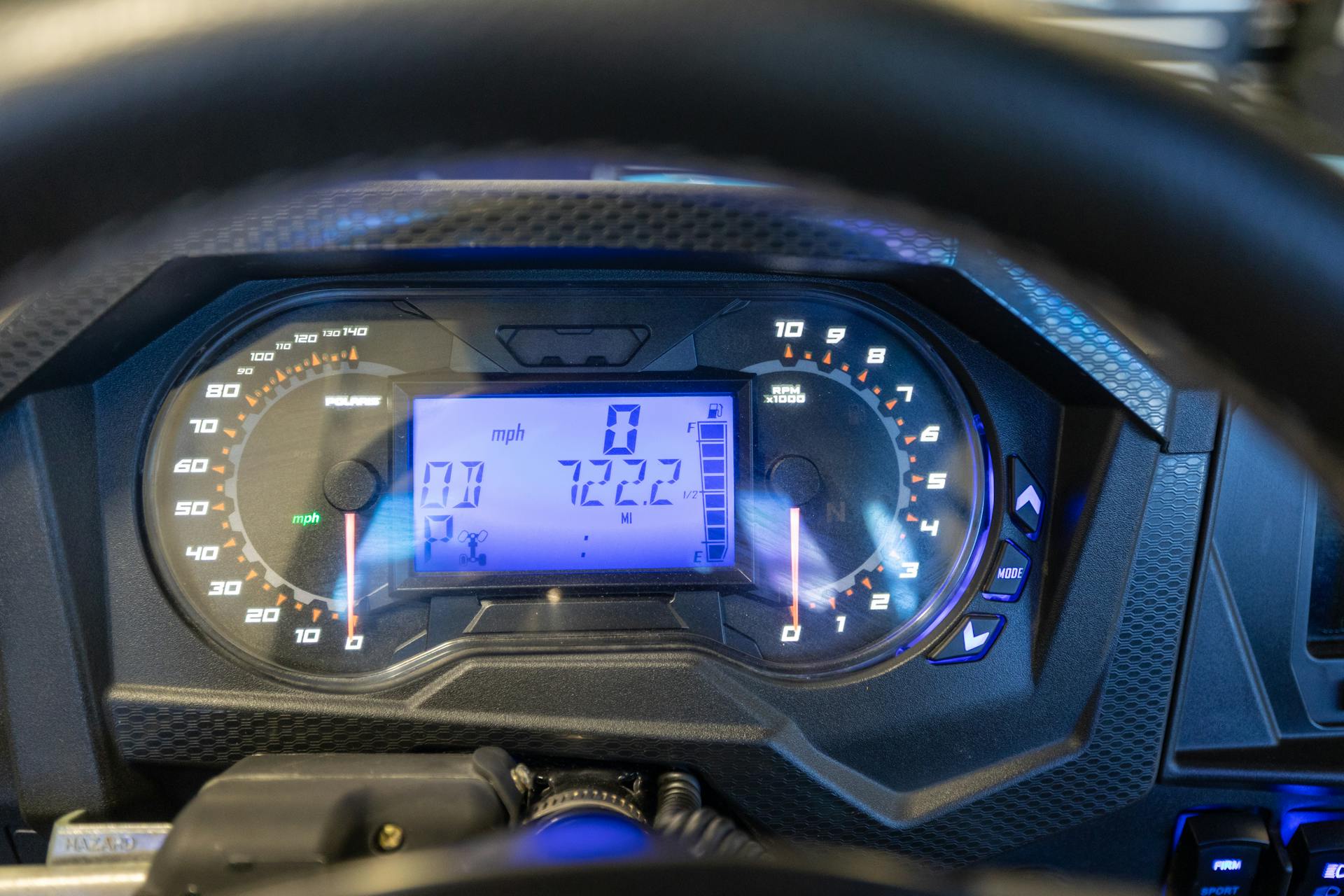 2020 Polaris RZR Turbo S gauge cluster