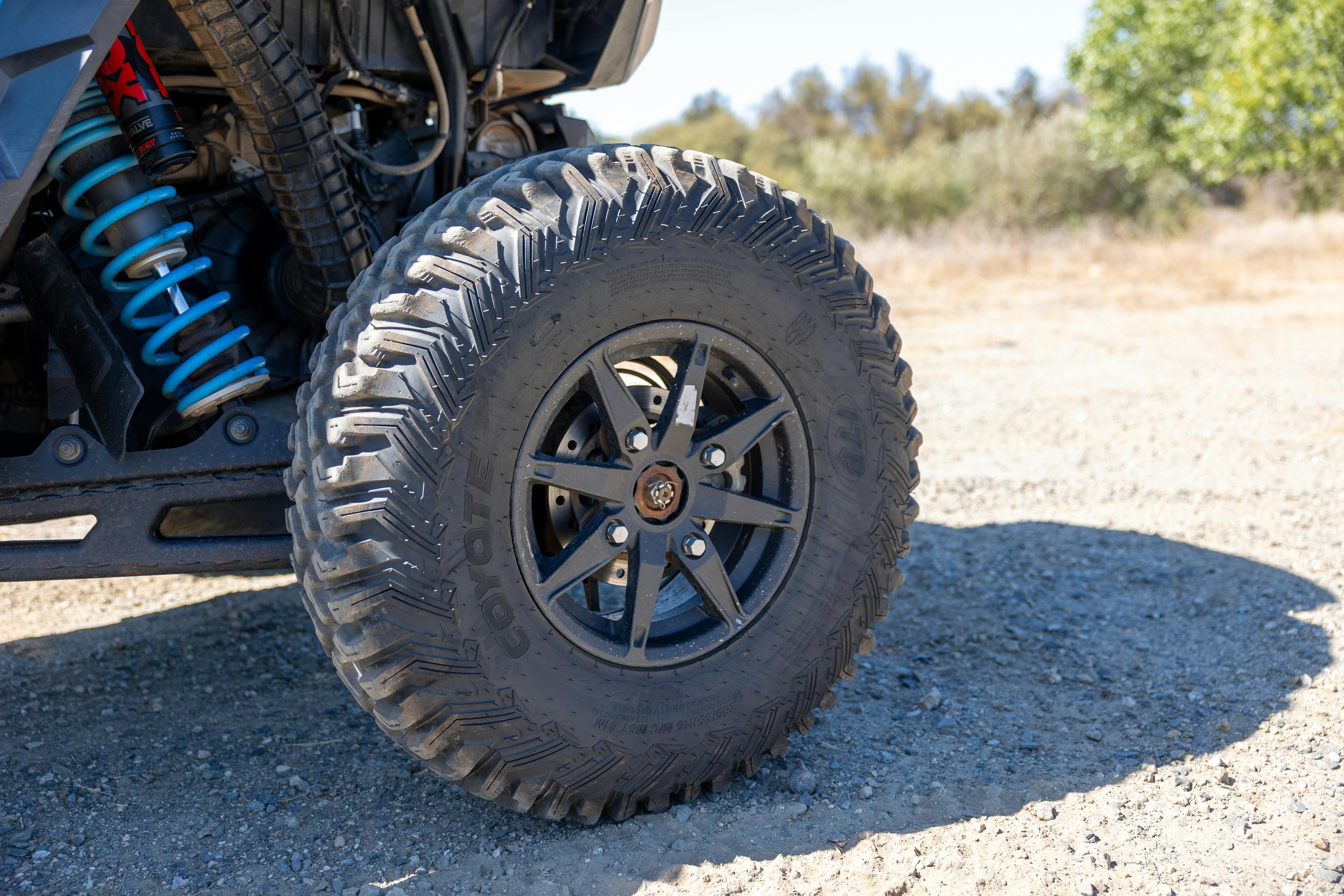 2020 Polaris RZR Turbo S rear left tire