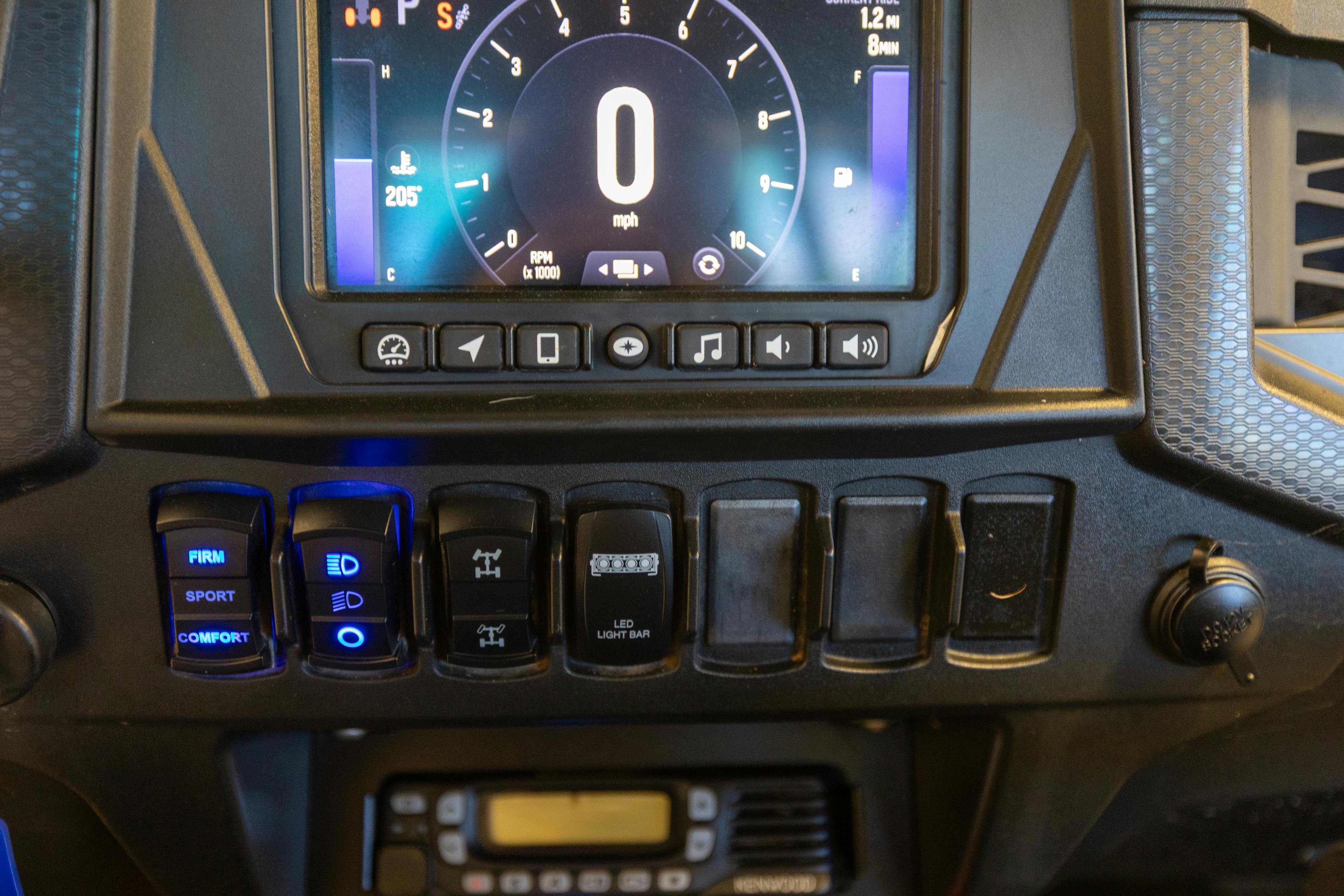 2020 Polaris RZR Turbo S switches