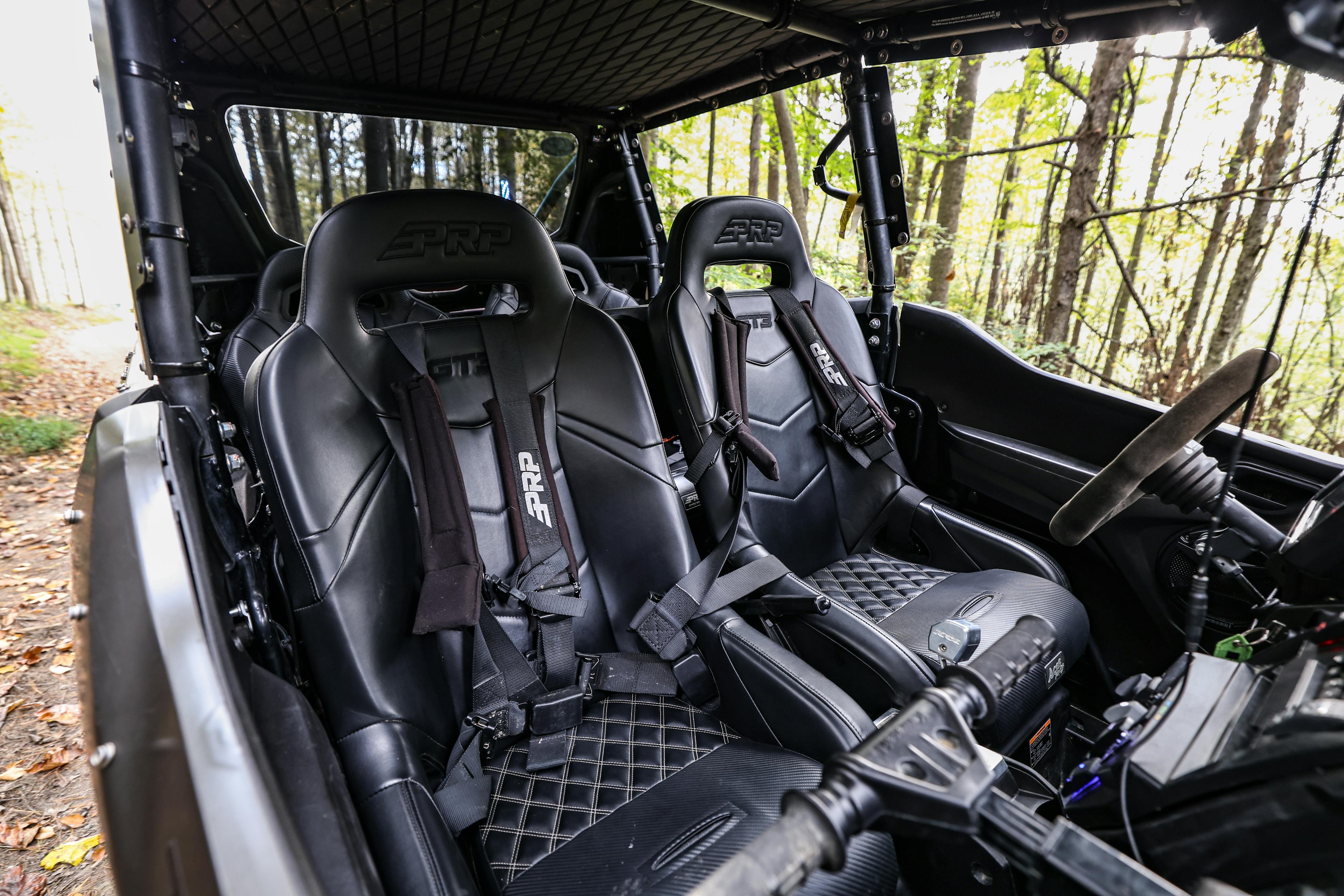 2023 Kawasaki Teryx KRX4 1000 eS SE front seats