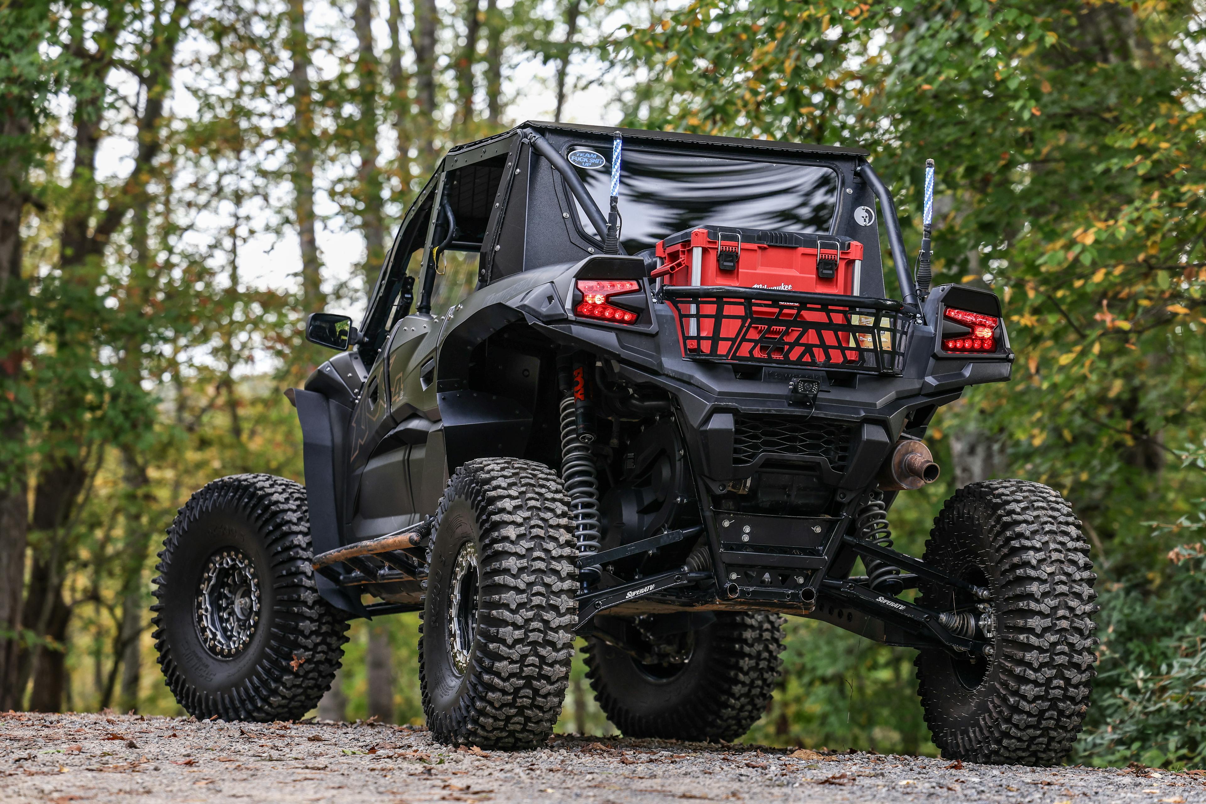 2023 Kawasaki Teryx KRX4 1000 eS SE driverside rear