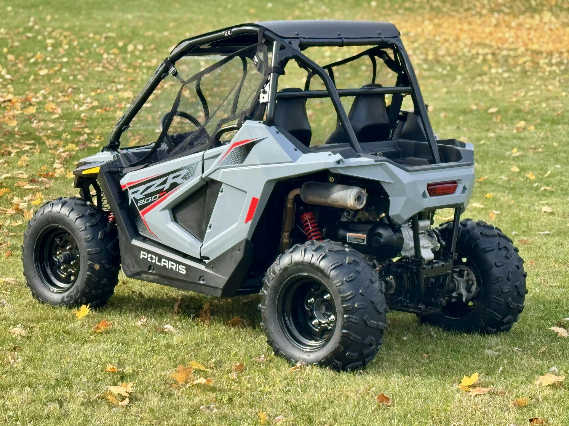 2024 Polaris RZR 200 driver rear 3/4