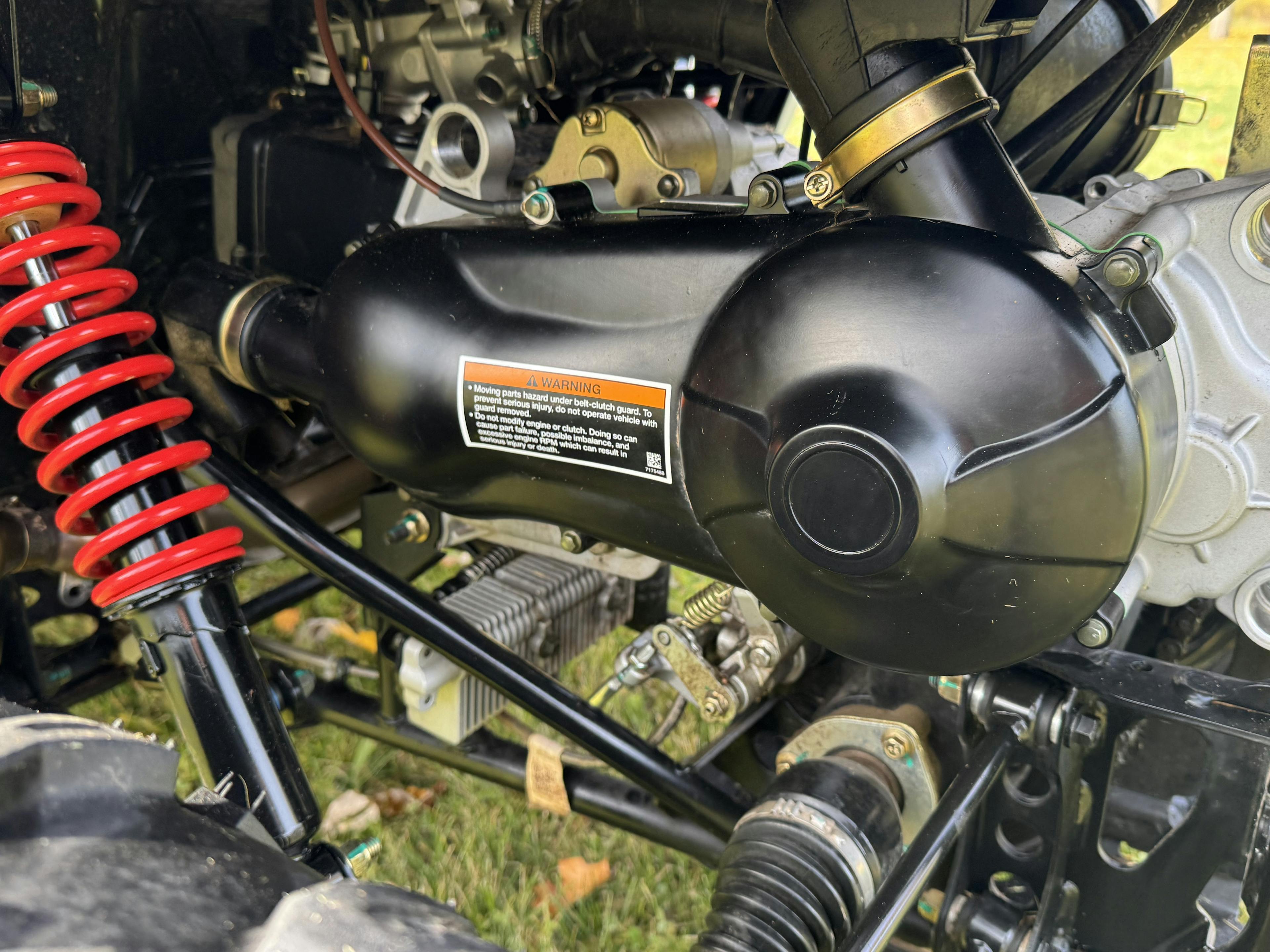 2024 Polaris RZR 200 drivetrain detail