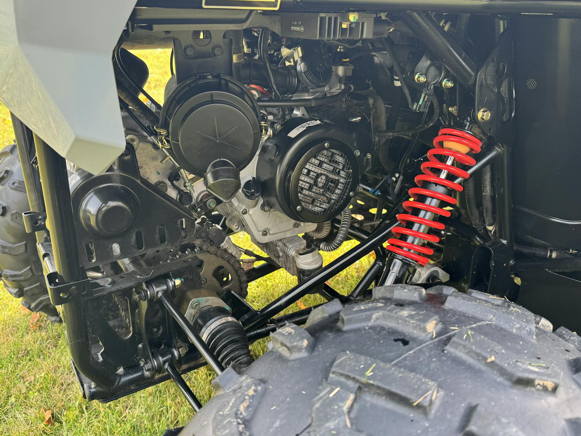 2024 Polaris RZR 200 drivetrain detail passenger