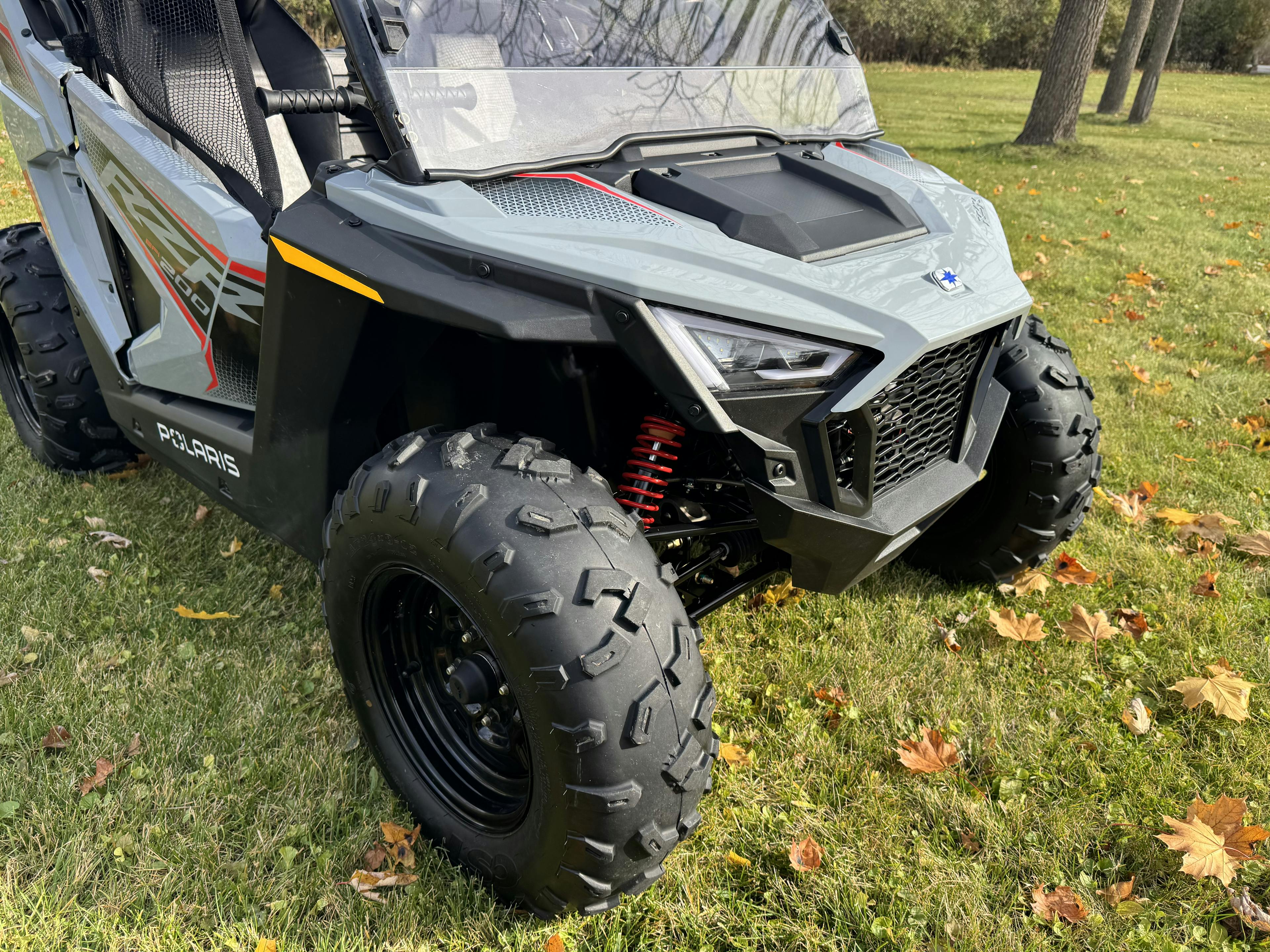 2024 Polaris RZR 200 passenger front detail