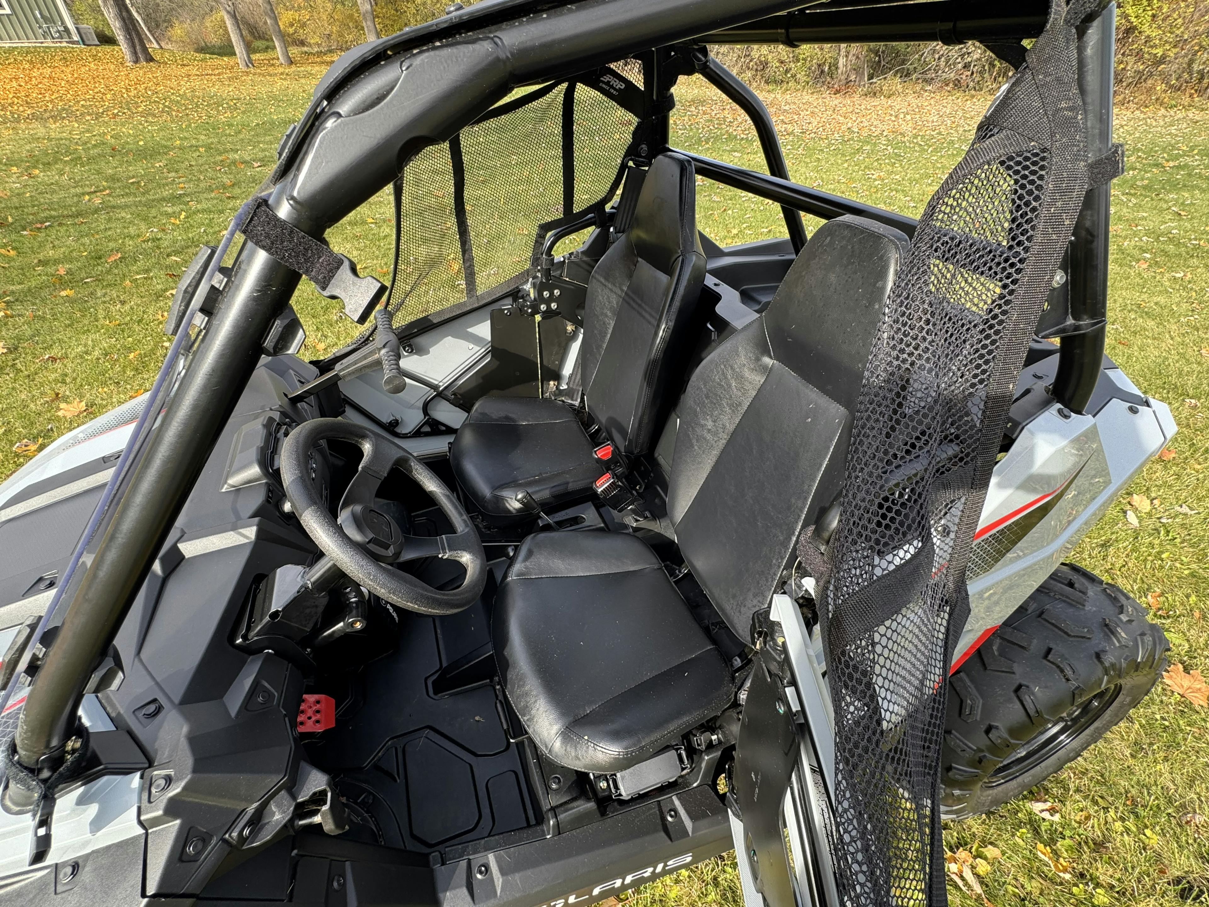 2024 Polaris RZR 200 interior driver's side