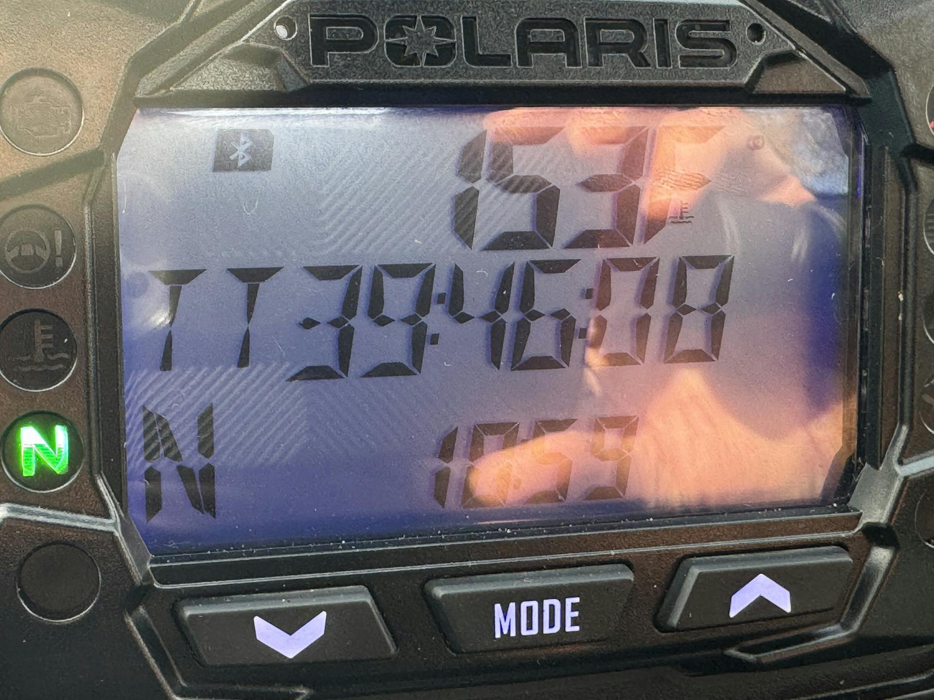 2024 Polaris RZR 200 odometer