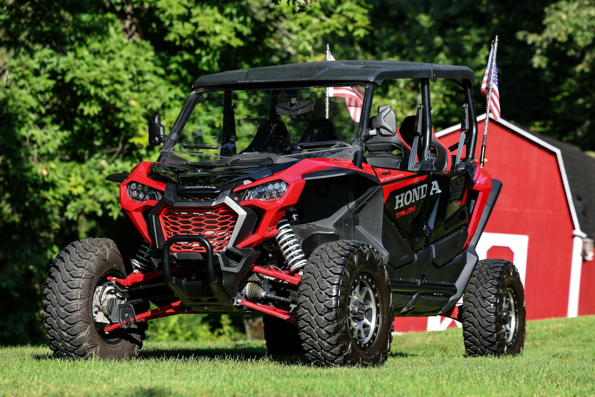 2022 Honda Talon 1000X-4 driver front 3/4