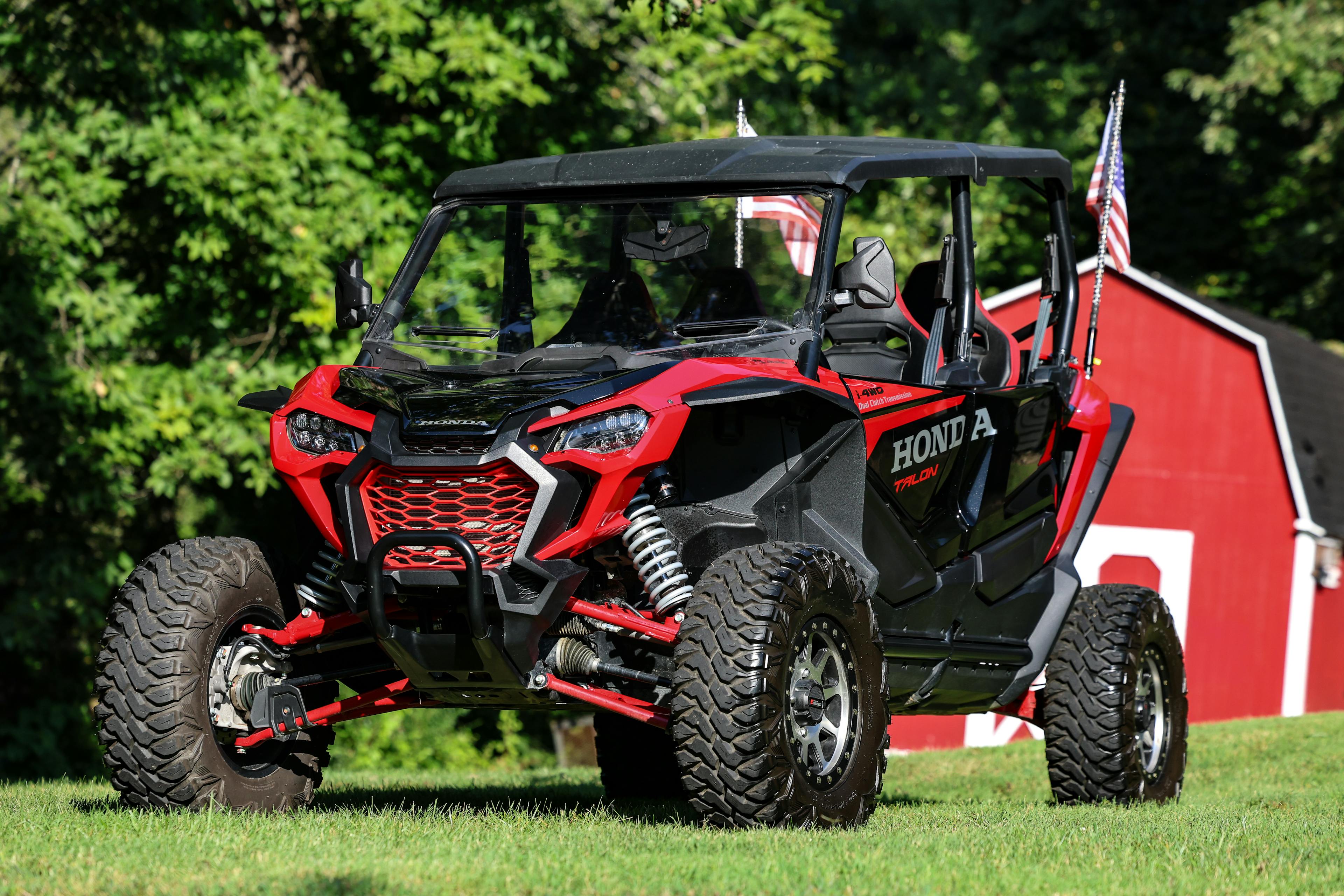 2022 Honda Talon 1000X-4 driver front 3/4