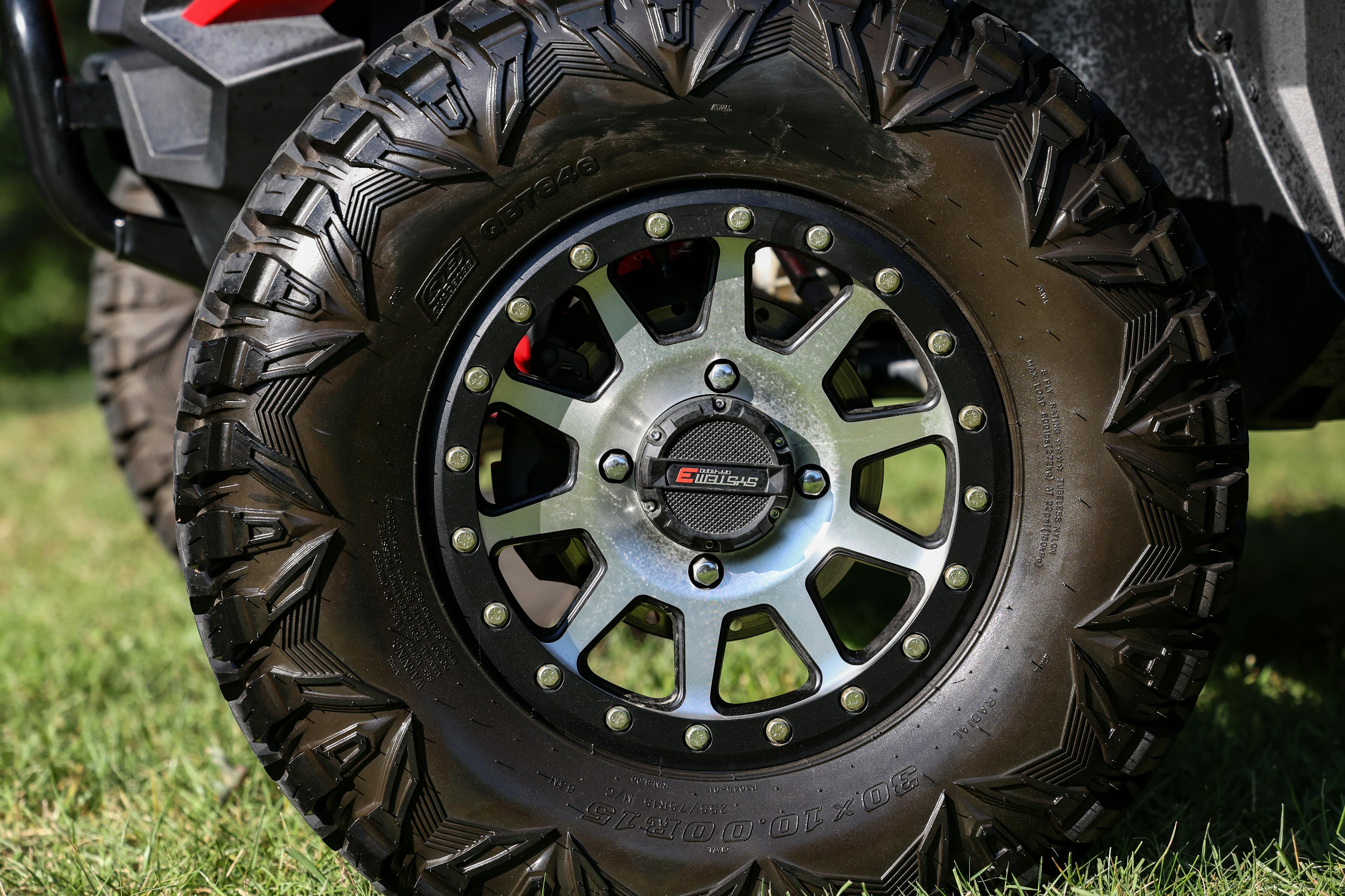 2022 Honda Talon 1000X-4 driver front tire