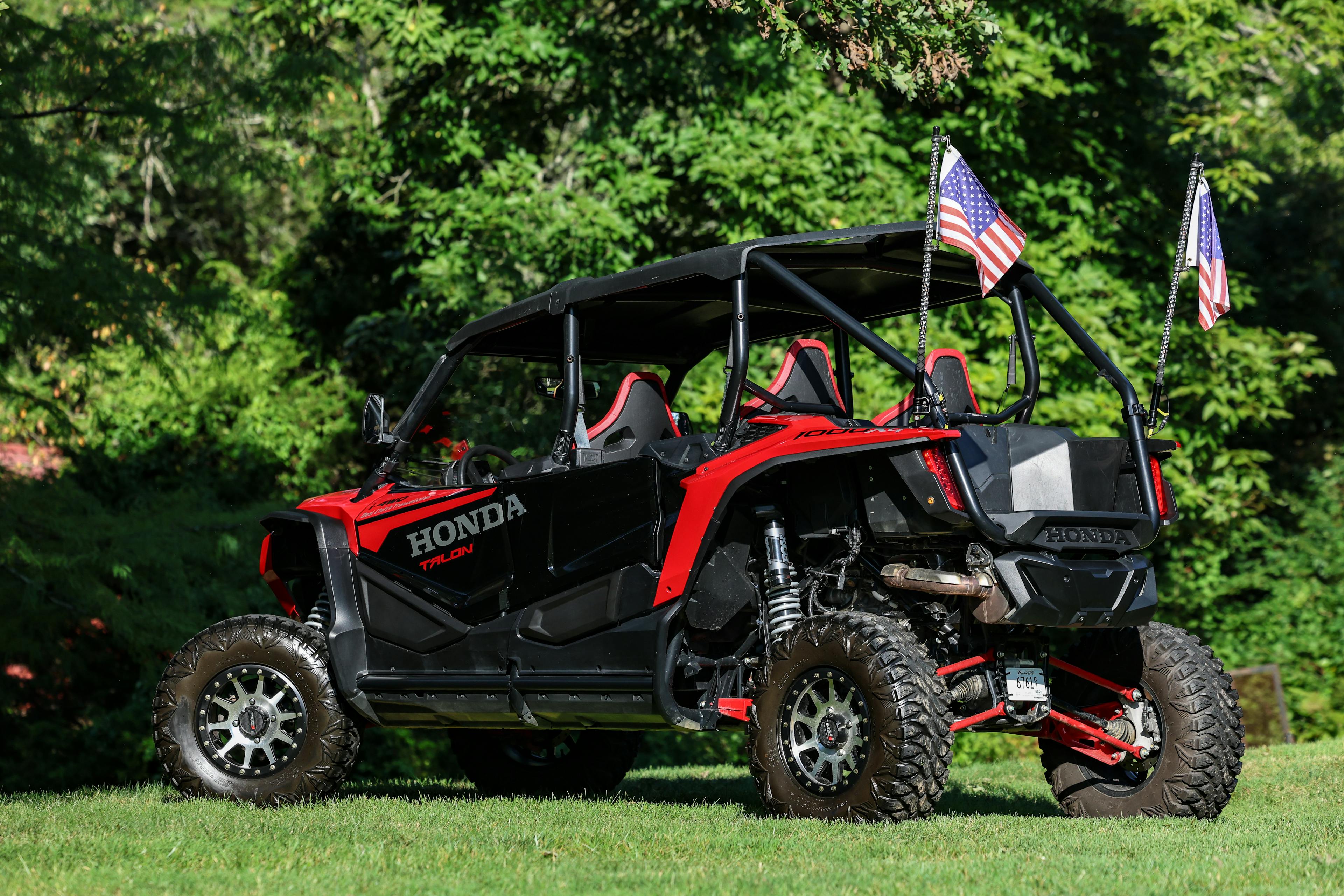 2022 Honda Talon 1000X-4 driver side rear