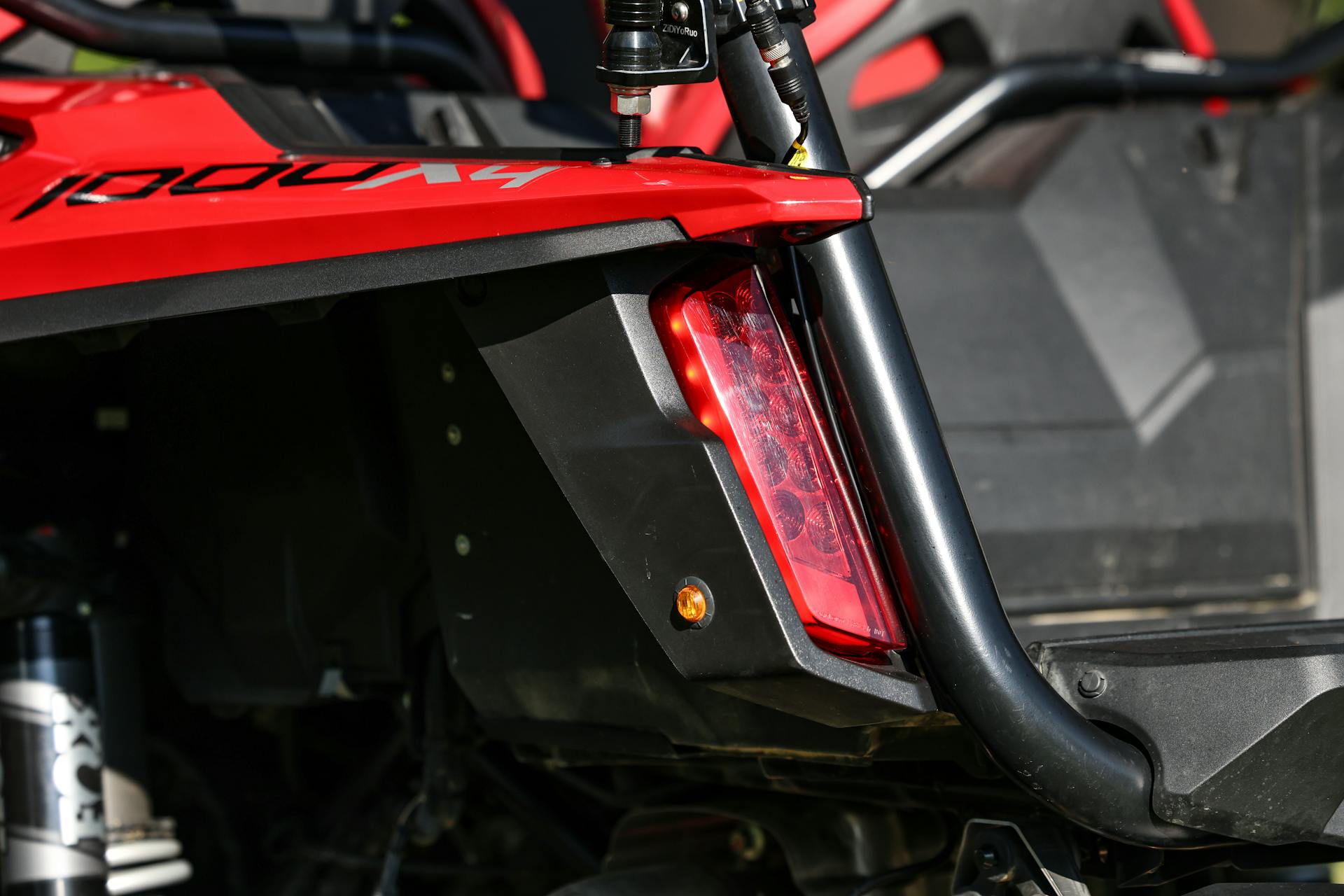 2022 Honda Talon 1000X-4 taillight detail driver.