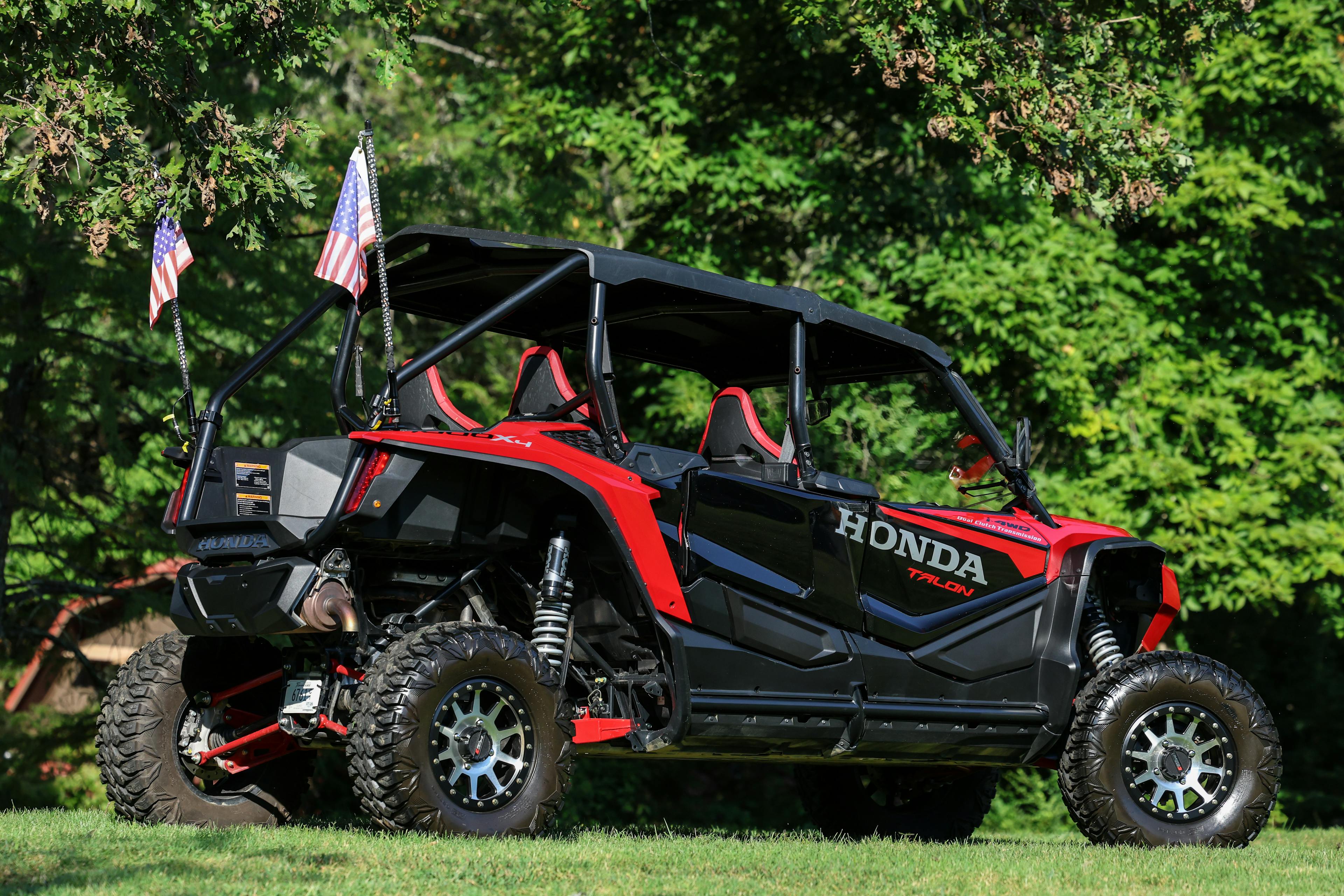 2022 Honda Talon 1000X-4 passenger shallow side