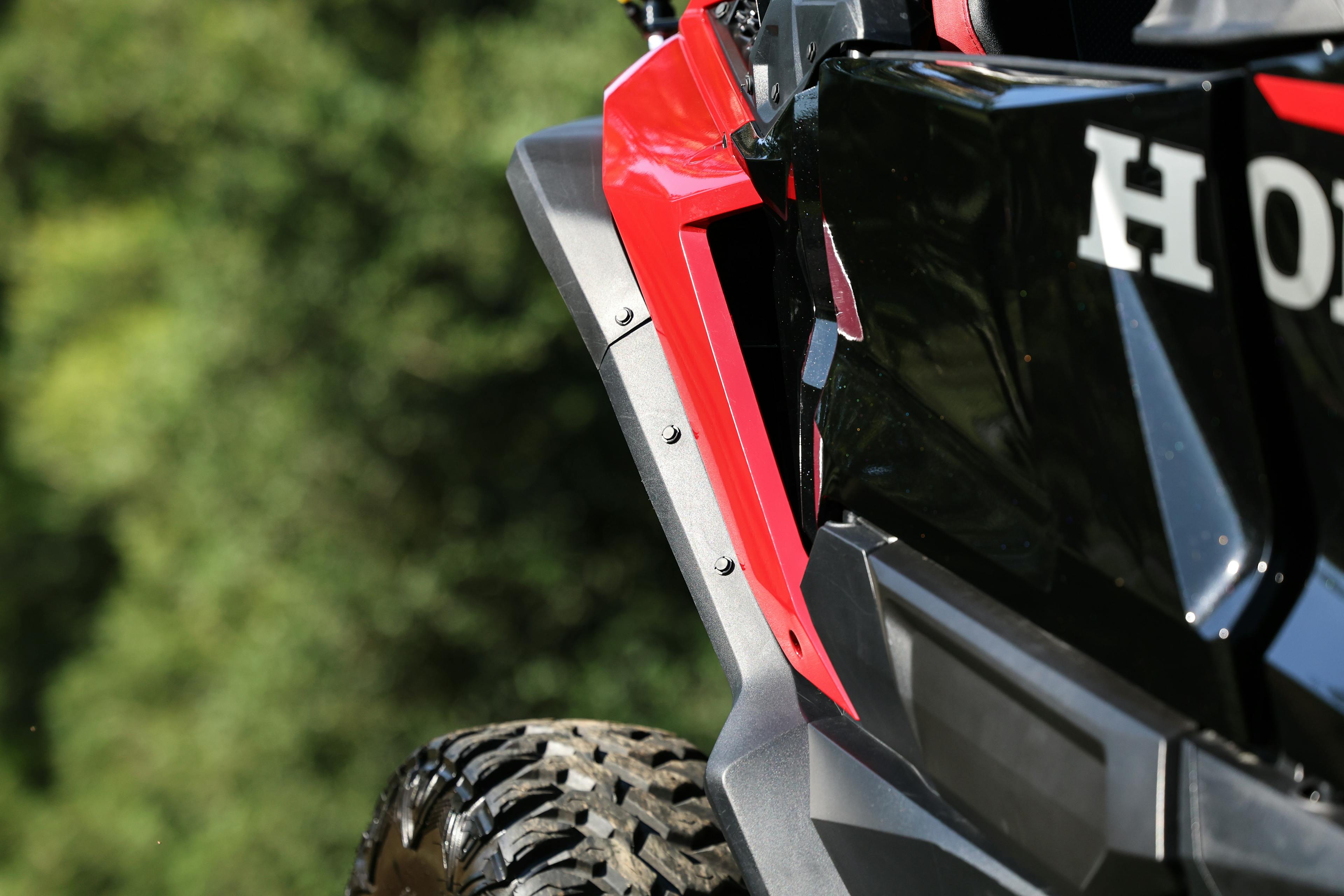 2022 Honda Talon 1000X-4 rear quarter detail. 