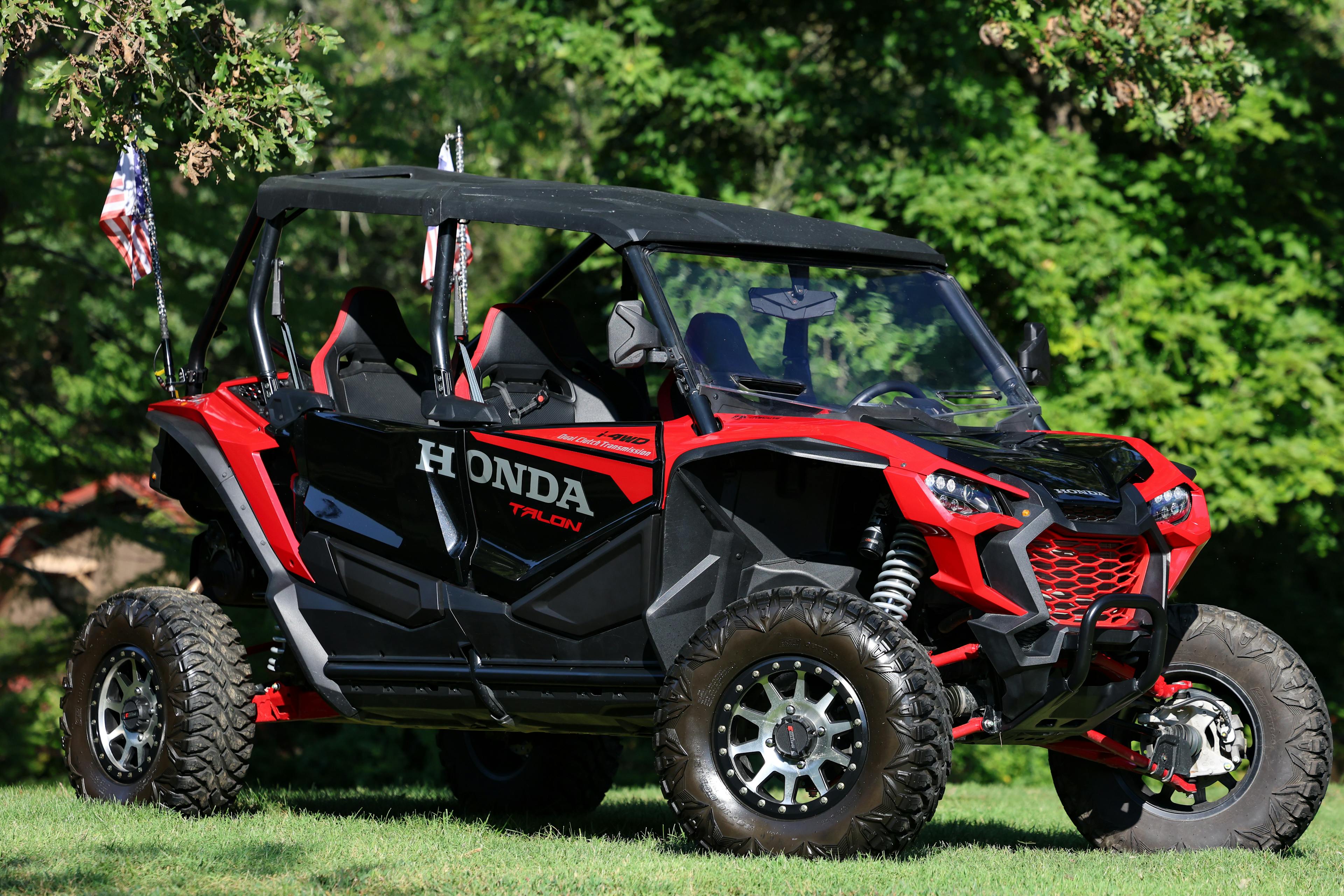 2022 Honda Talon 1000X-4 passenger front side shallow