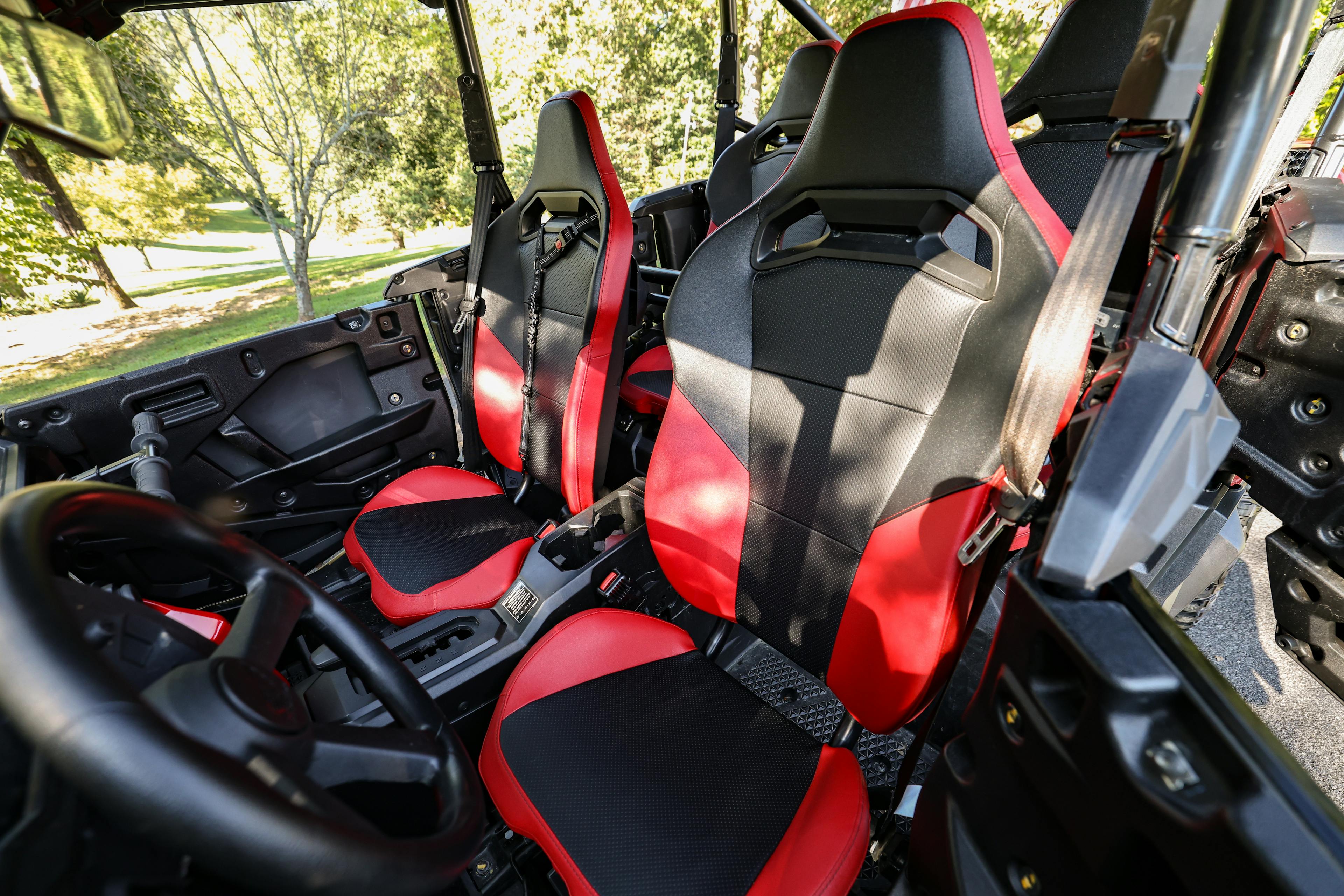 2022 Honda Talon 1000X-4 interior driver side. 