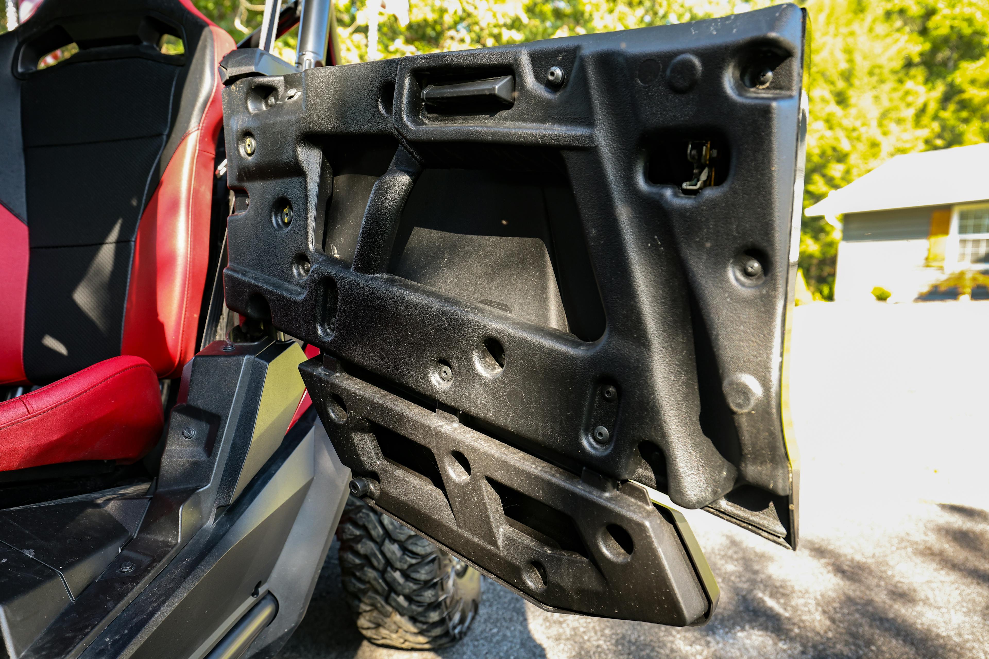 2022 Honda Talon 1000X-4 inside rear driver's door.