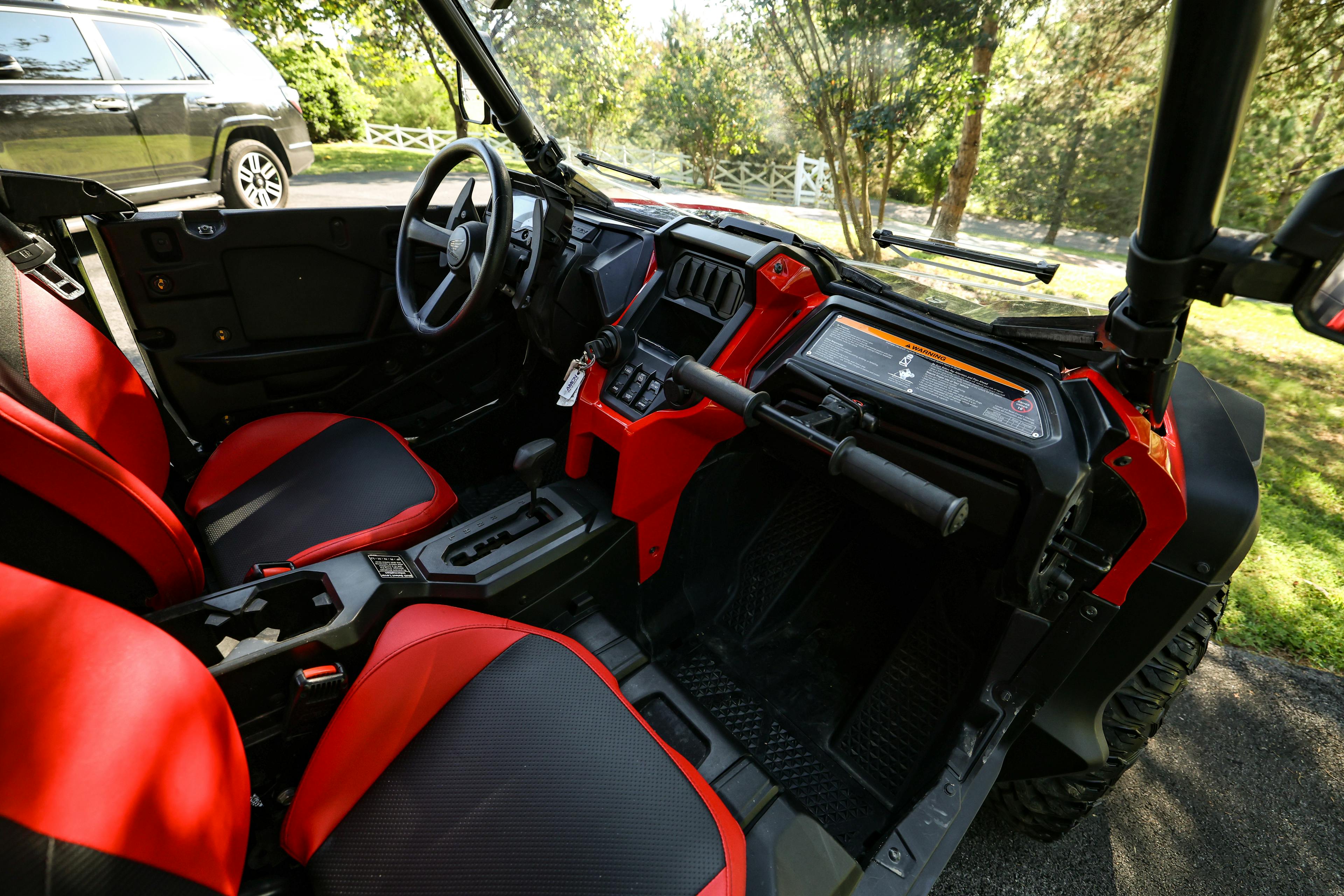 2022 Honda Talon 1000X-4 dash passenger side.