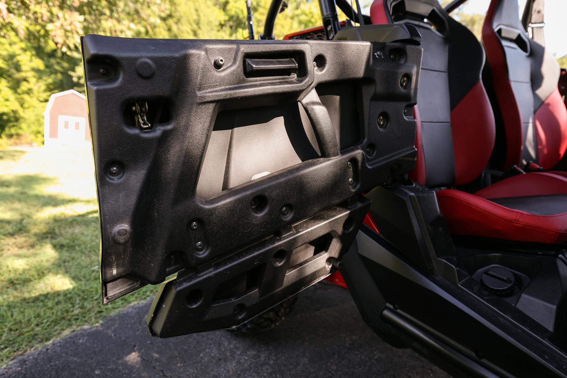2022 Honda Talon 1000X-4 inside passenger rear door. 