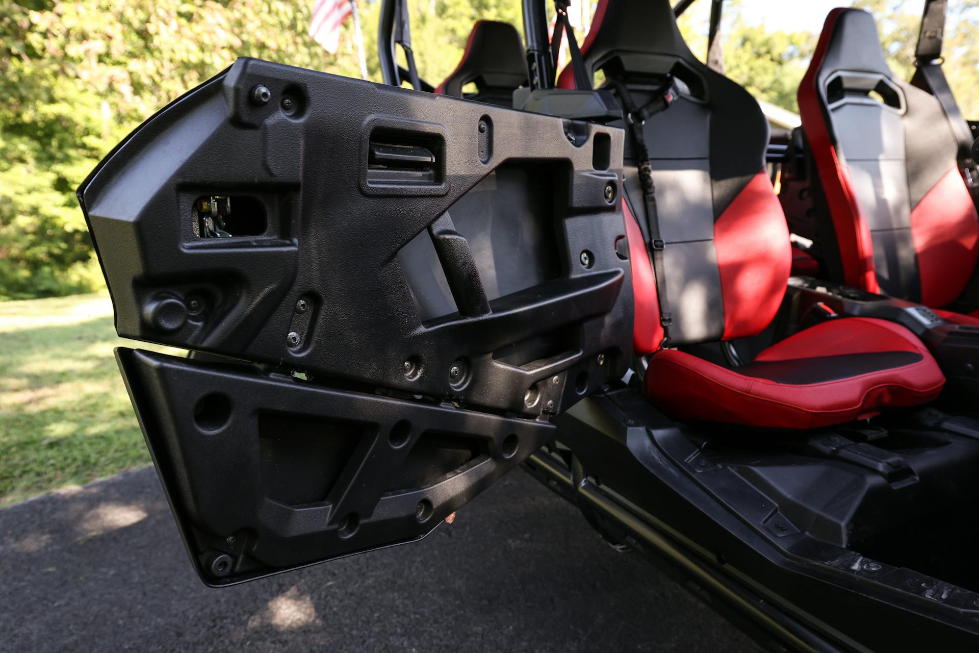 2022 Honda Talon 1000X-4 inside passenger front door. 