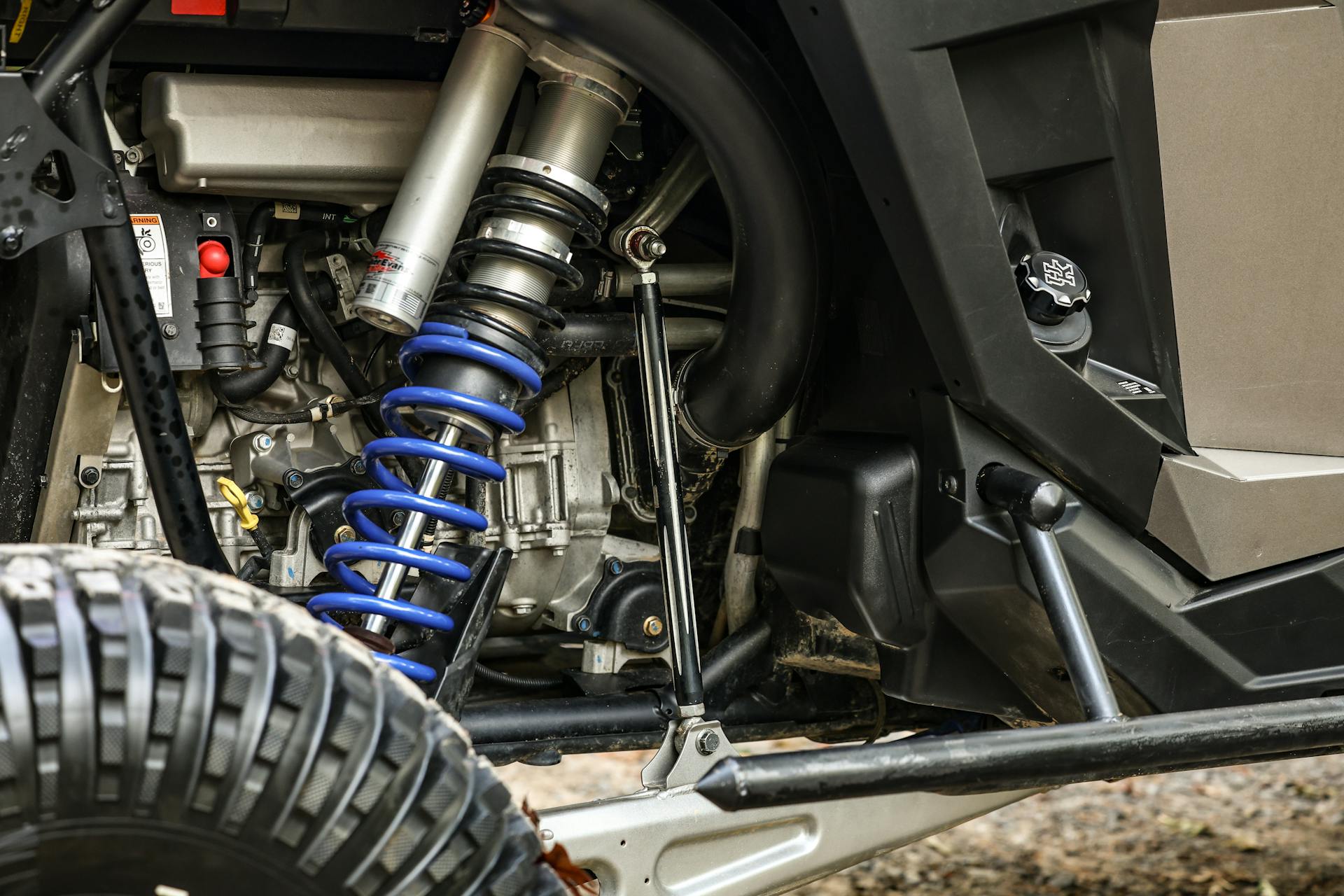 2023 Polaris RZR Pro R 4 Premium rear shock passenger