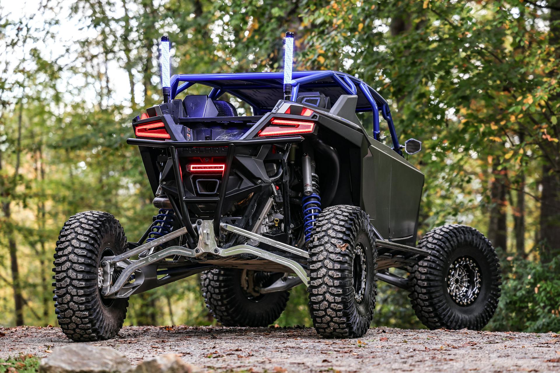 2023 Polaris RZR Pro R 4 Premium rear 3/4 narrow passenger