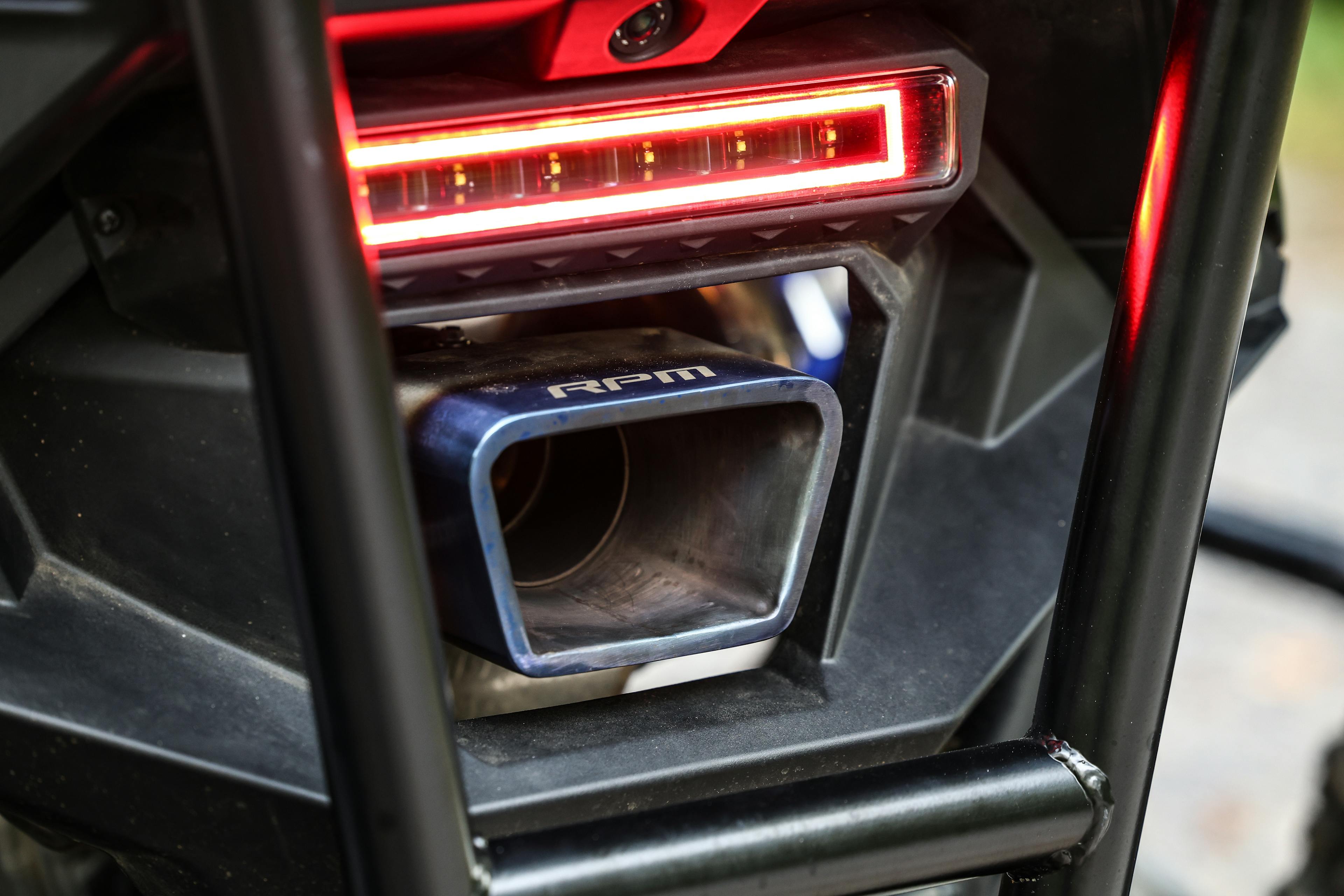 2023 Polaris RZR Pro R 4 Premium exhuast