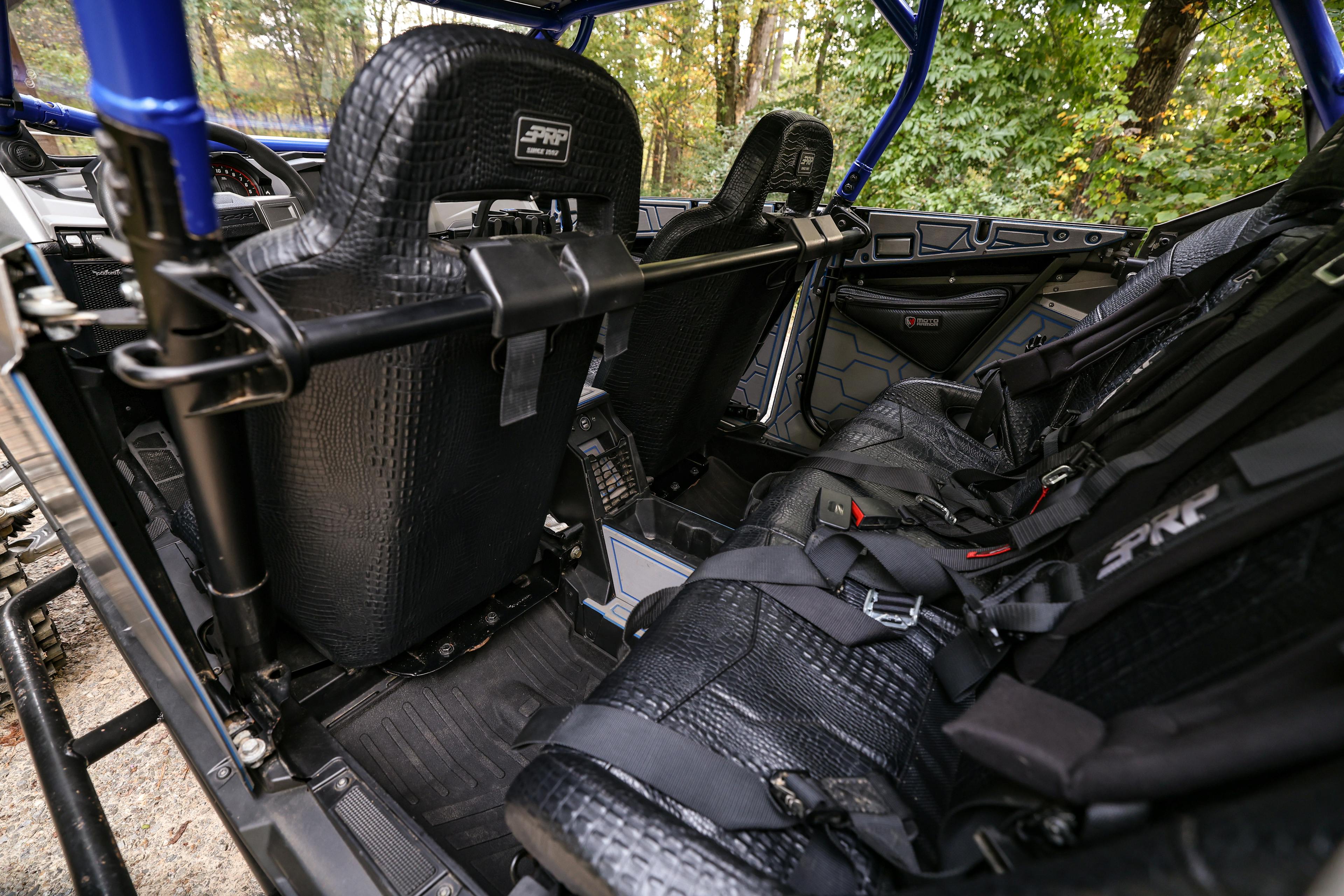 2023 Polaris RZR Pro R 4 Premium driver rear seat forward