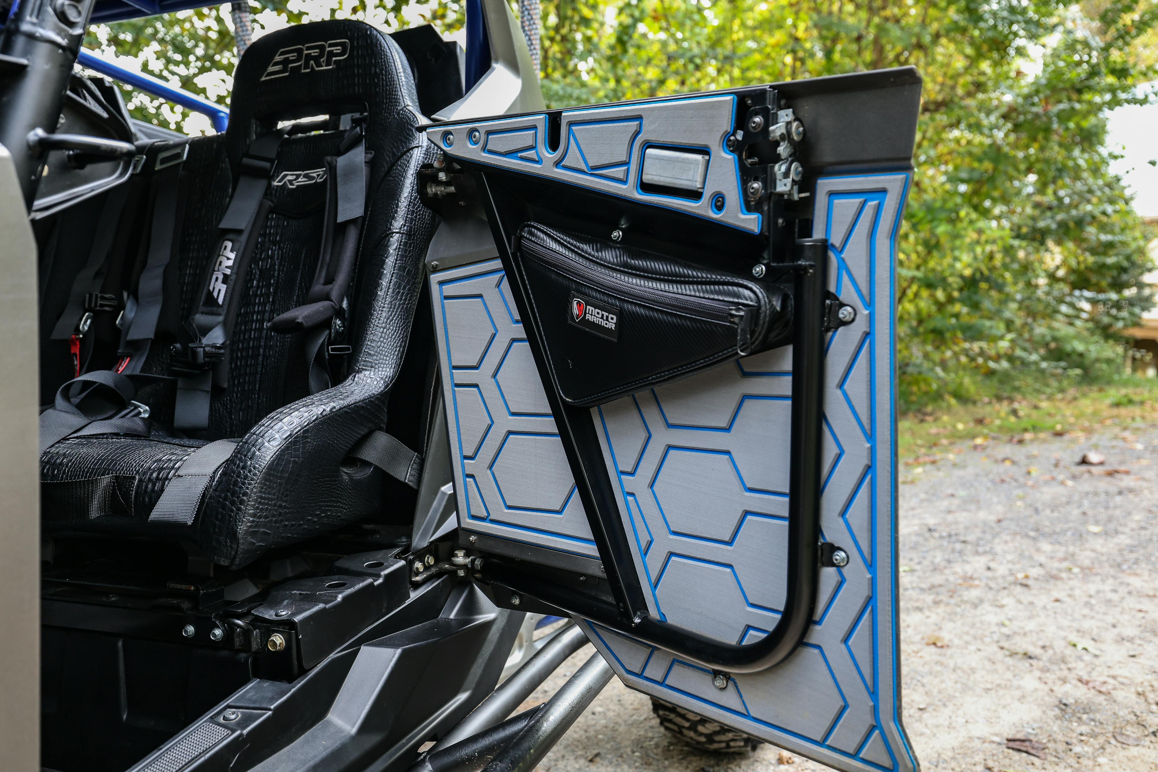 2023 Polaris RZR Pro R 4 Premium driver rear door inside