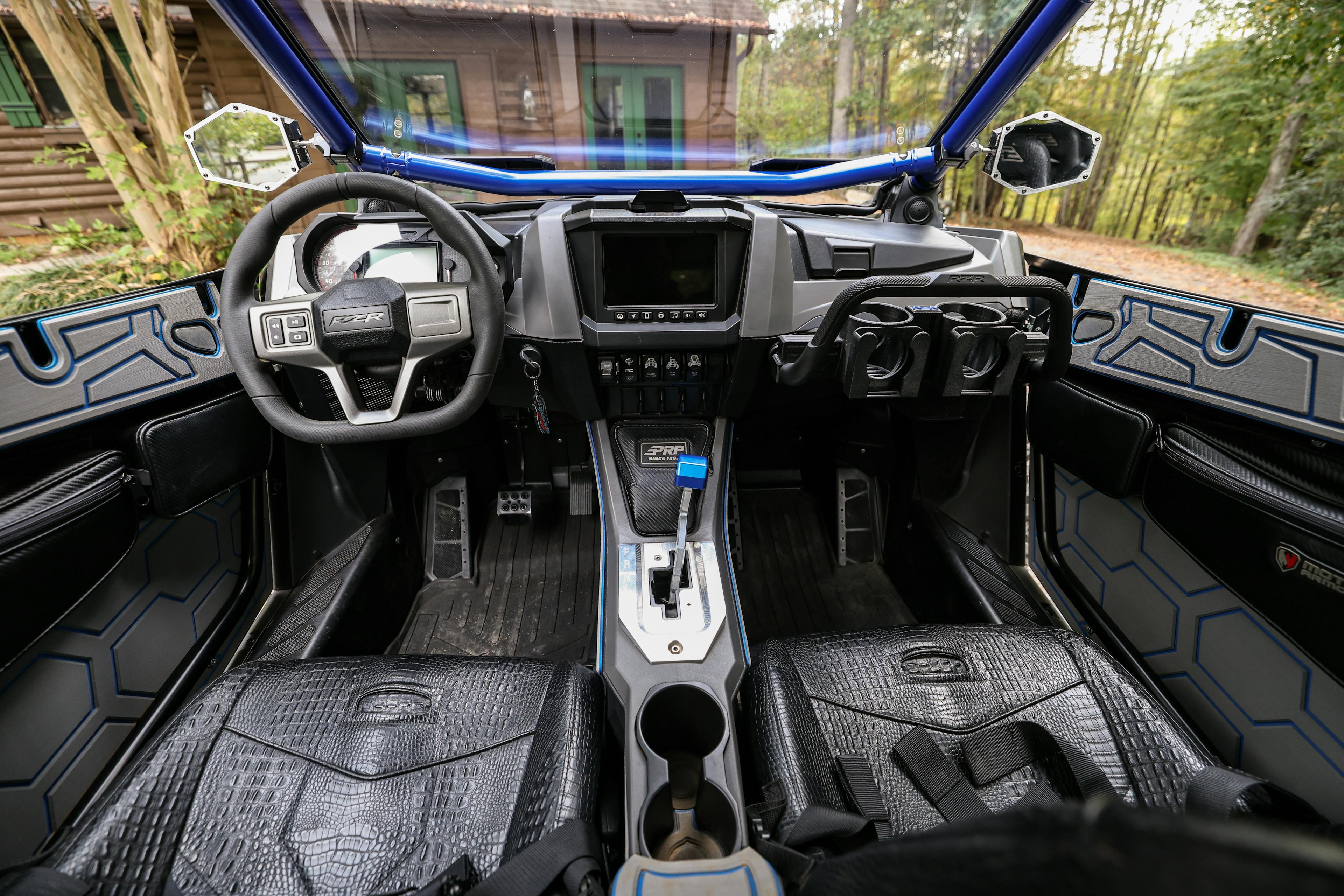 2023 Polaris RZR Pro R 4 Premium dash straight on