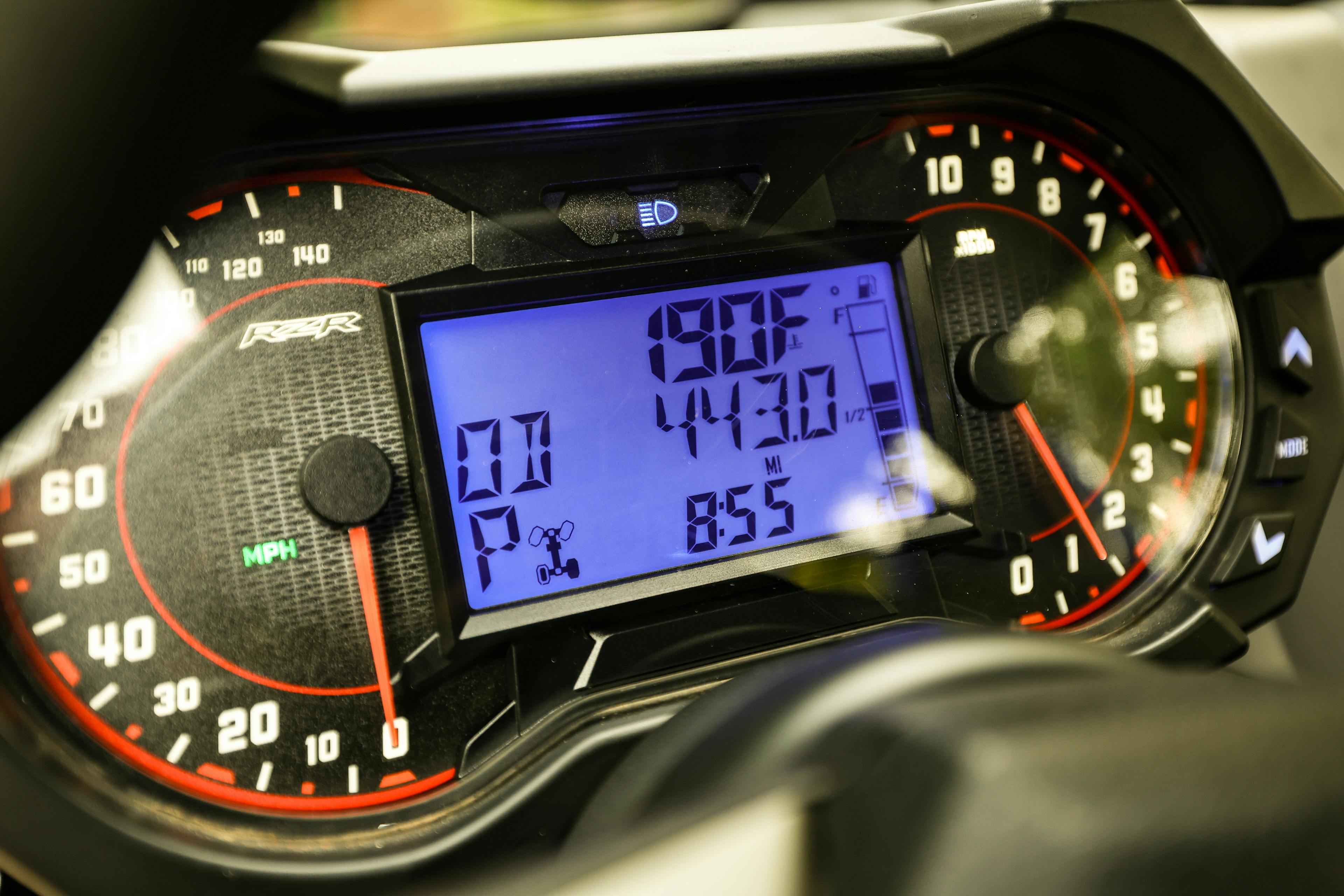 2023 Polaris RZR Pro R 4 Premium gauges/odometer