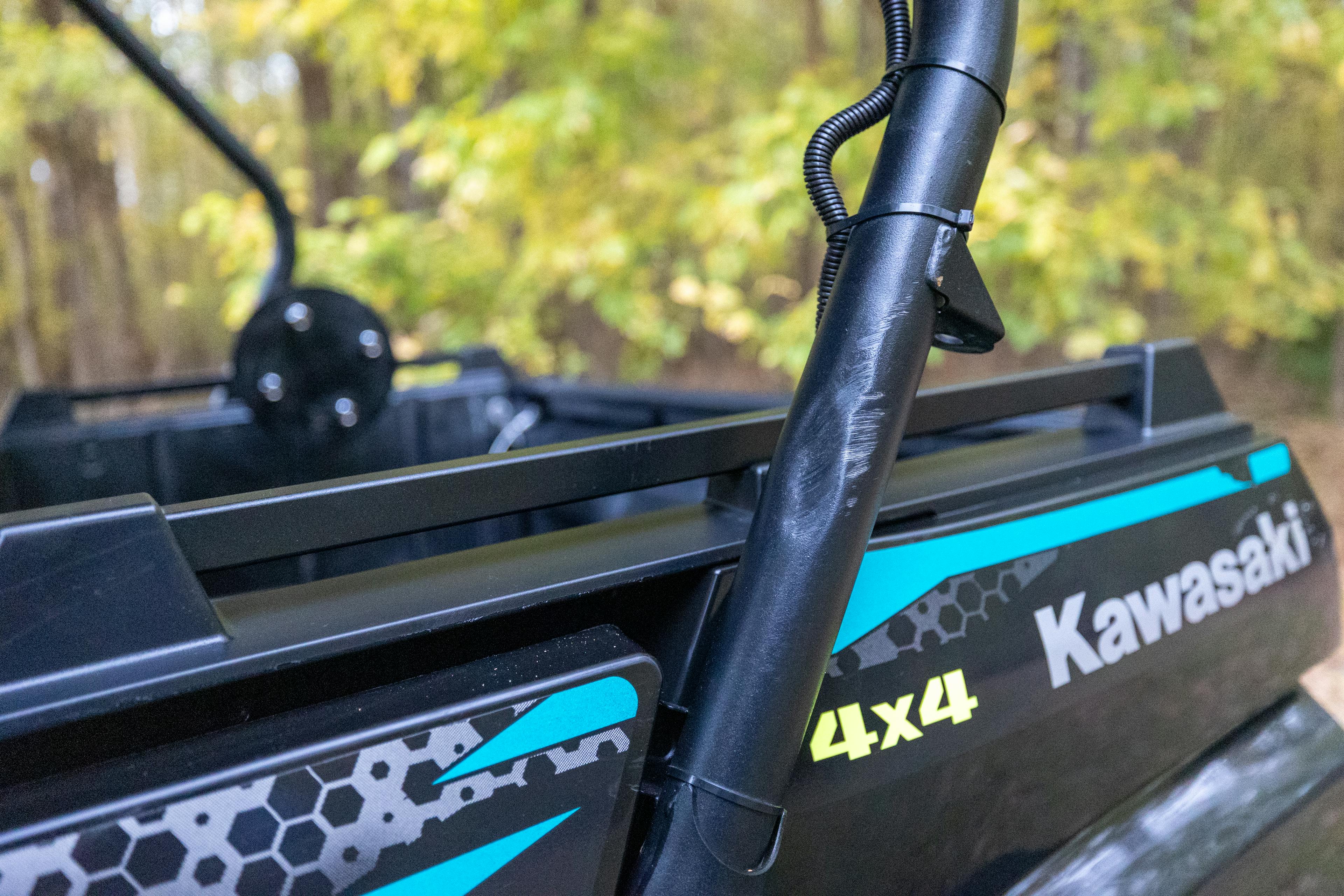 2023 Kawasaki Teryx 800 rear cage dent