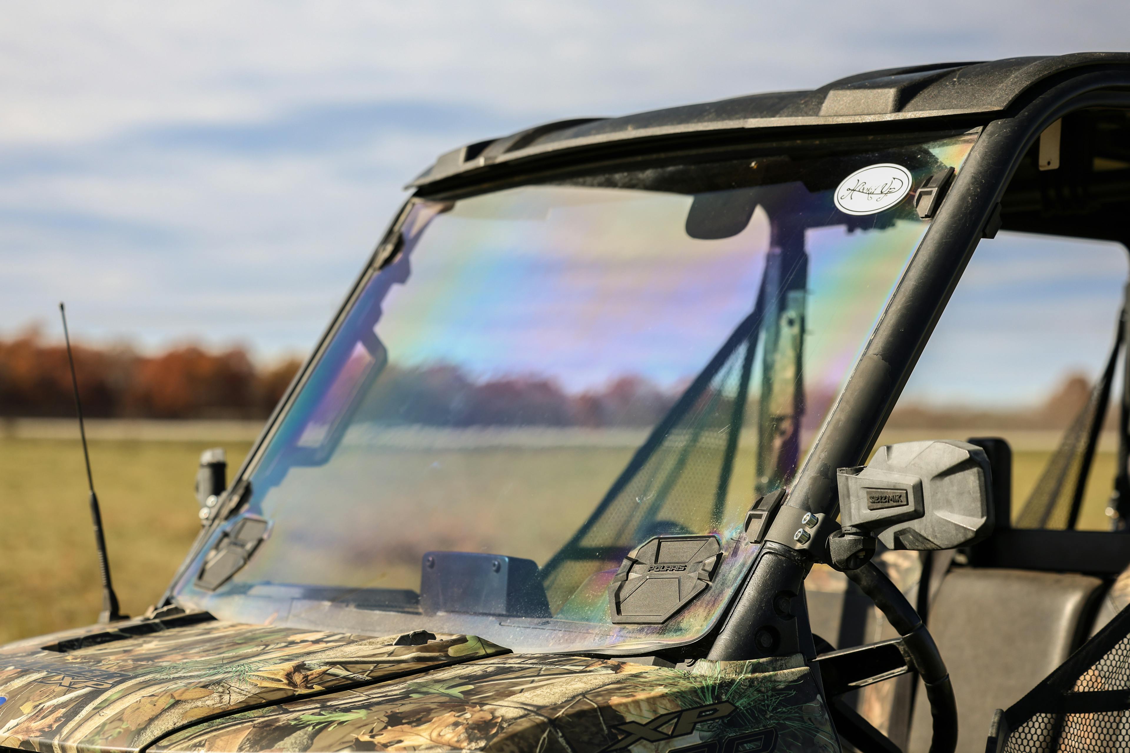 2019 Polaris Ranger Crew XP 1000 EPS windshield