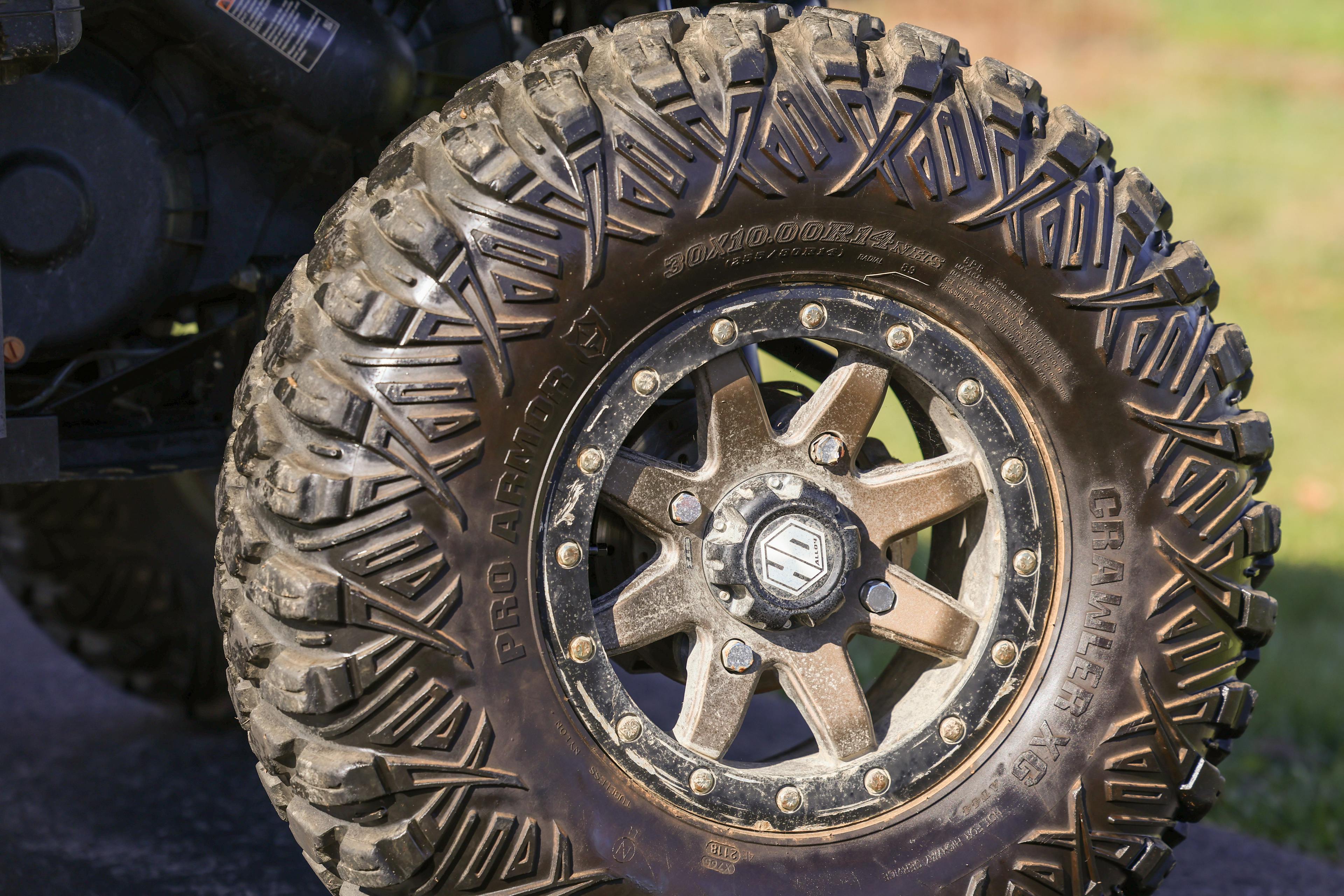 2019 Polaris Ranger Crew XP 1000 EPS driver rear tire