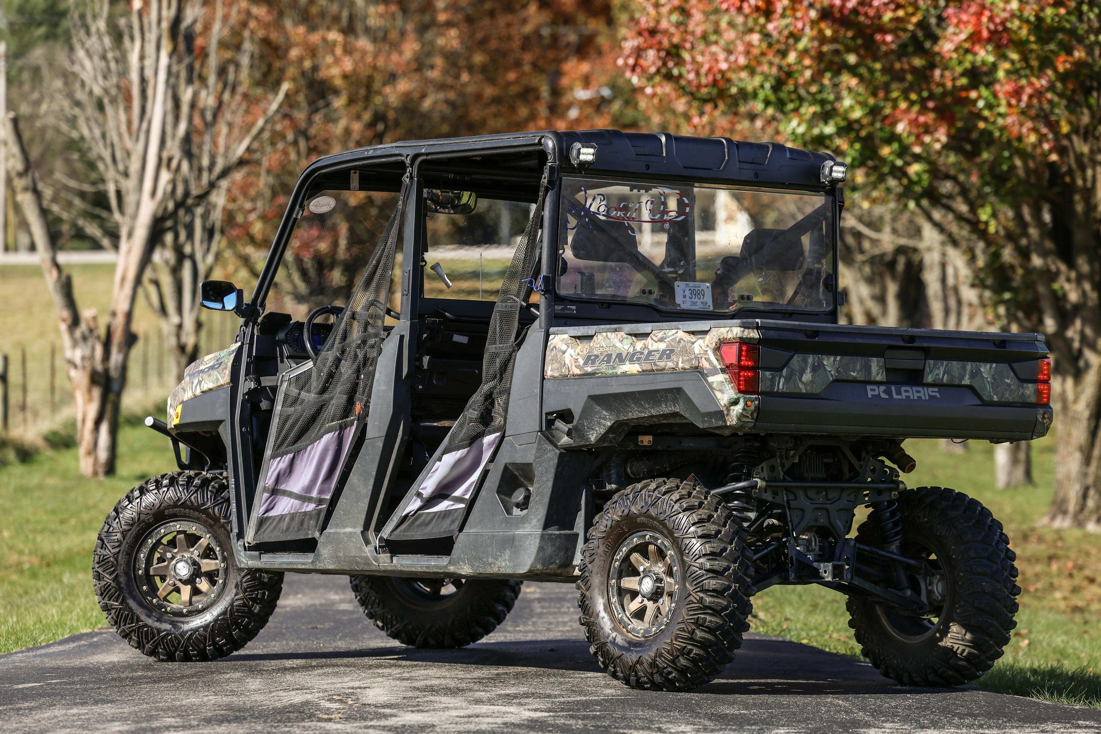2019 Polaris Ranger Crew XP 1000 EPS driver rear 3/4