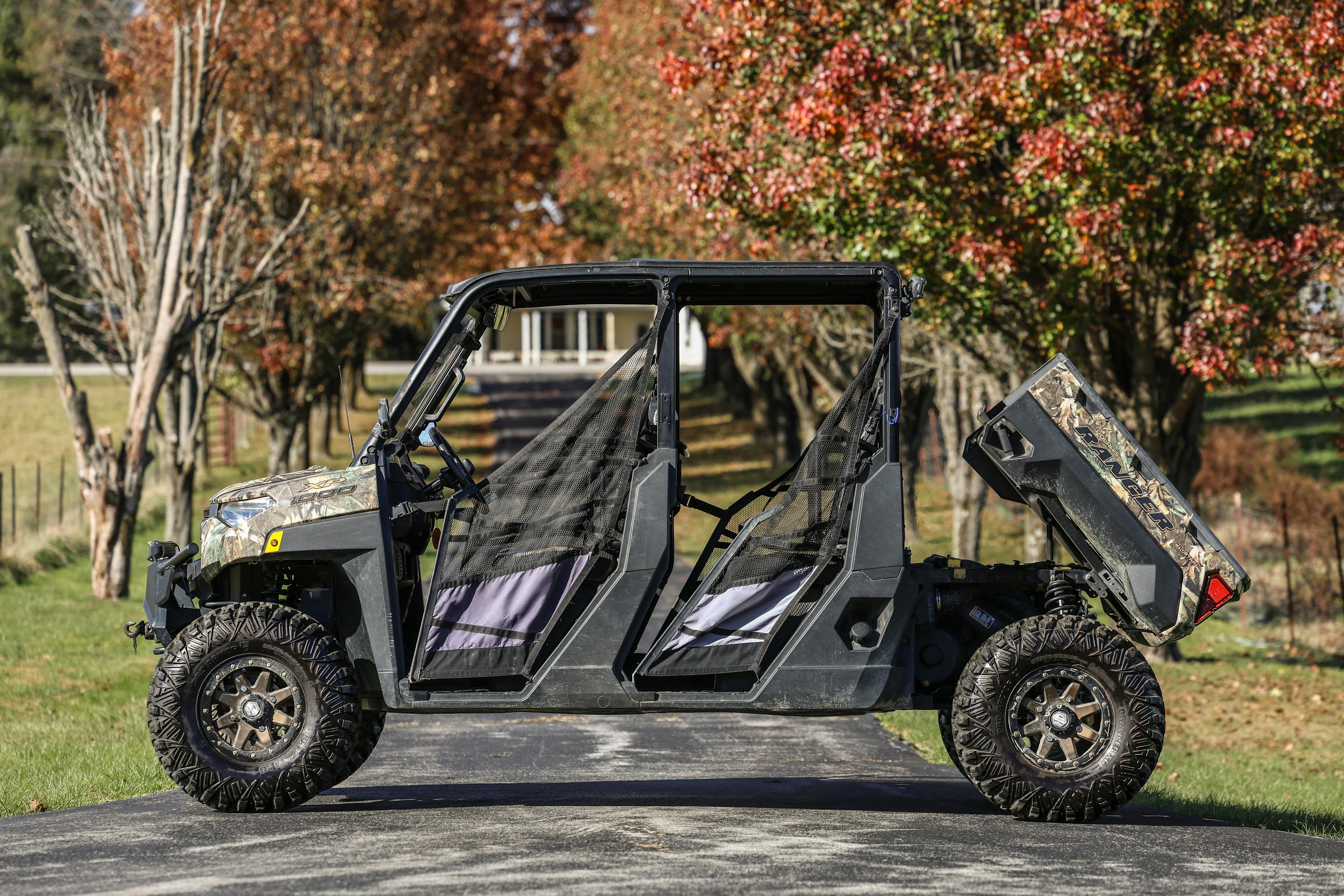 2019 Polaris Ranger Crew XP 1000 EPS passenger side bed up