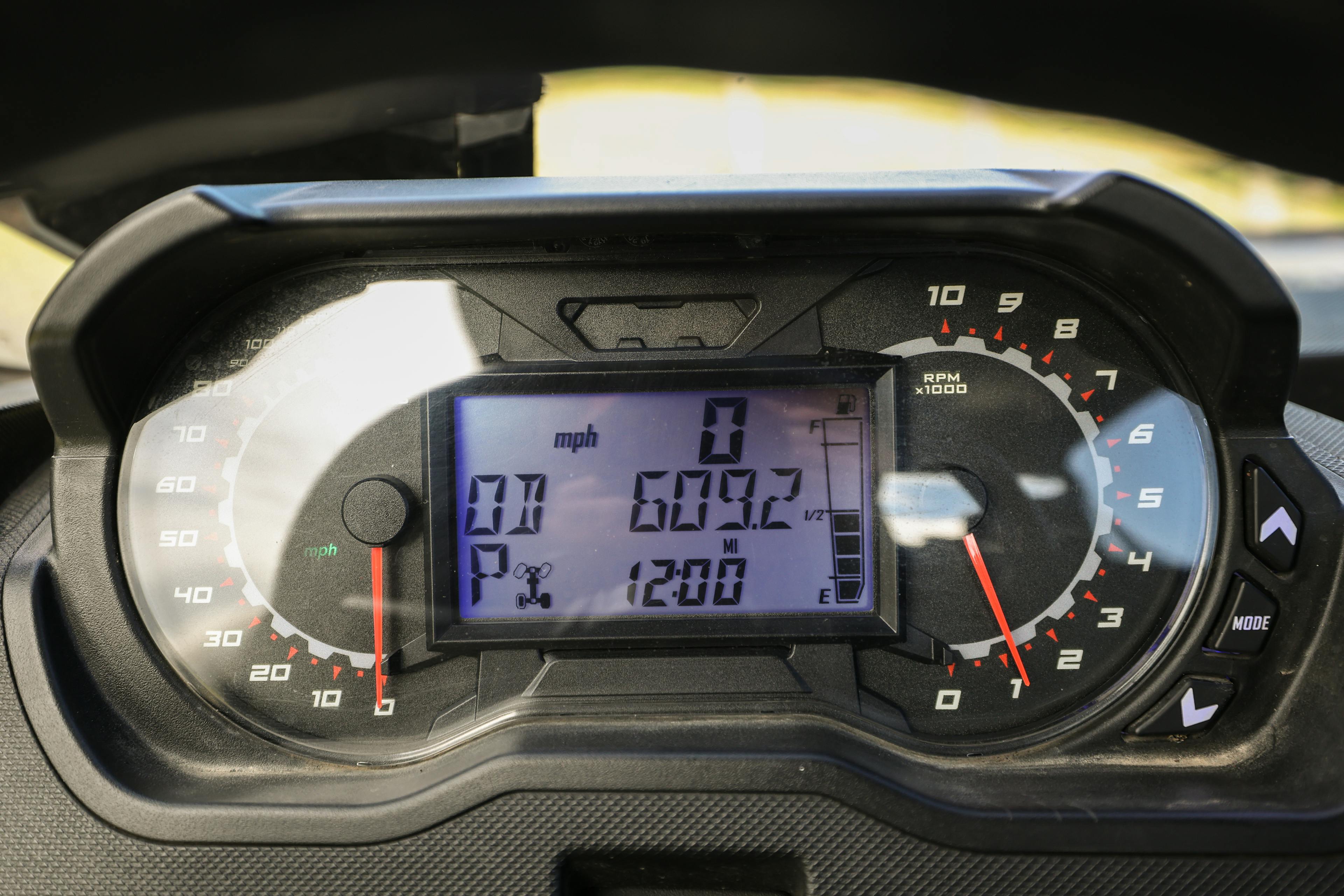 2019 Polaris Ranger Crew XP 1000 EPS odometer/gauges