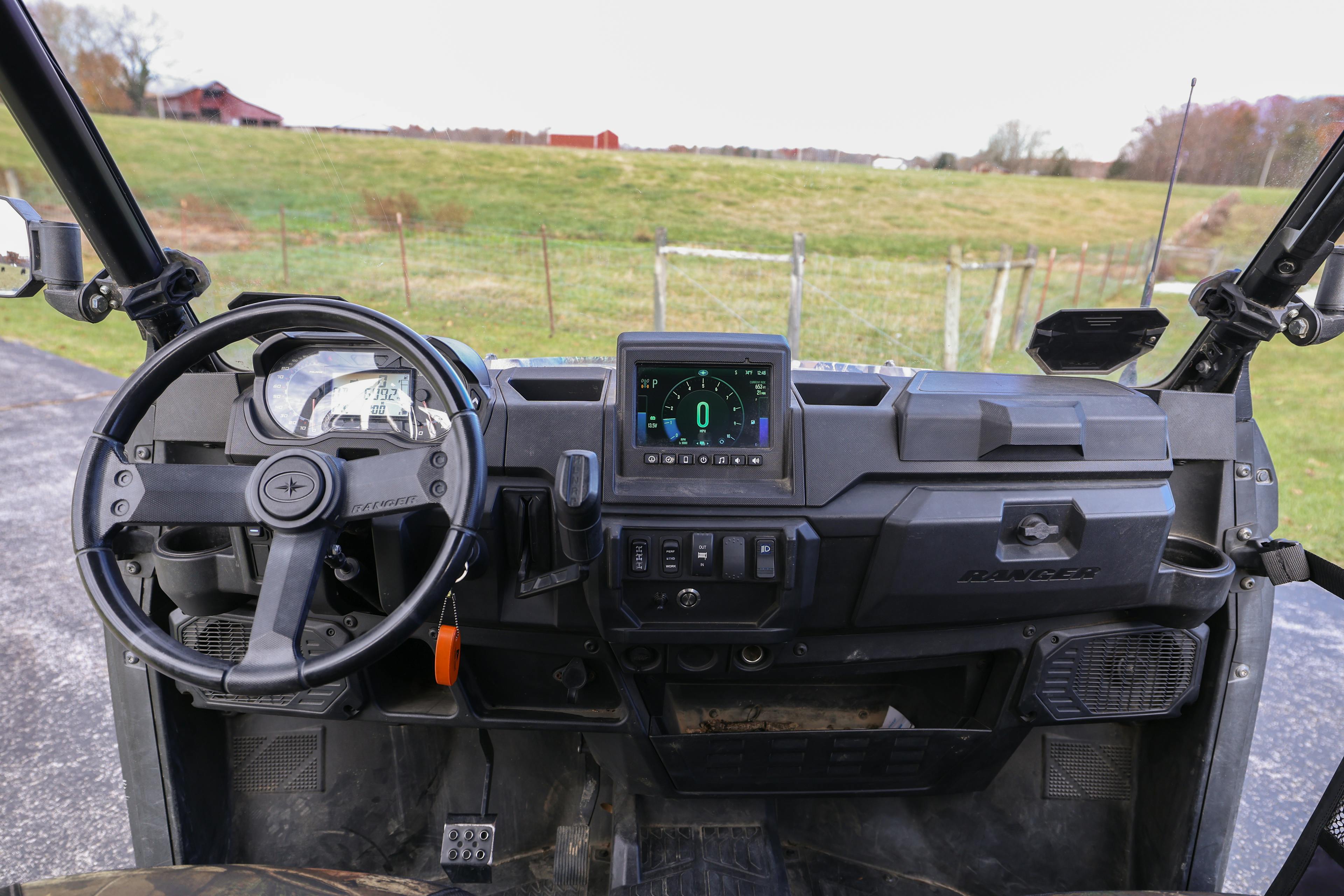 2019 Polaris Ranger Crew XP 1000 EPS dash close