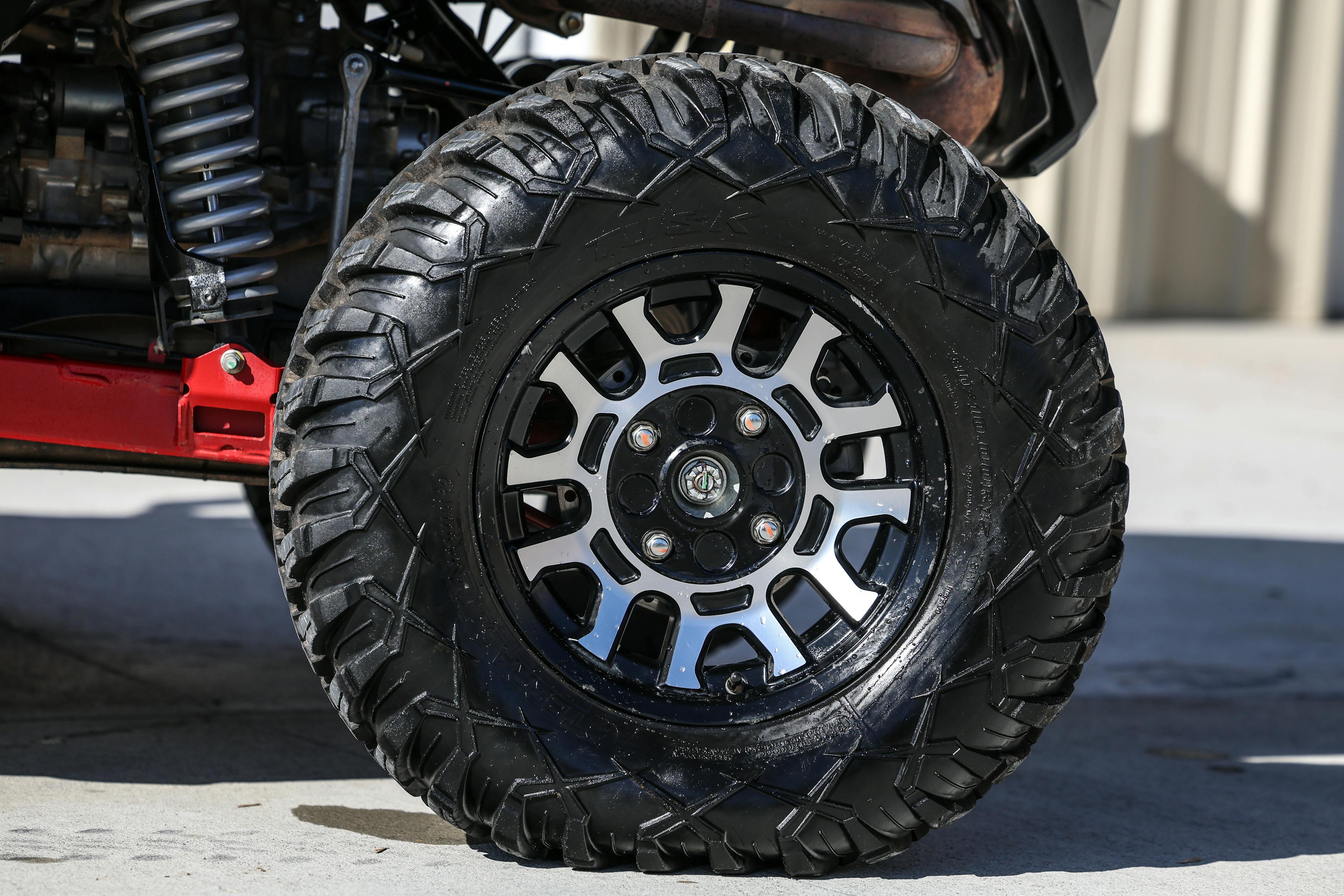 2019 Honda Talon 1000X driver rear wheel