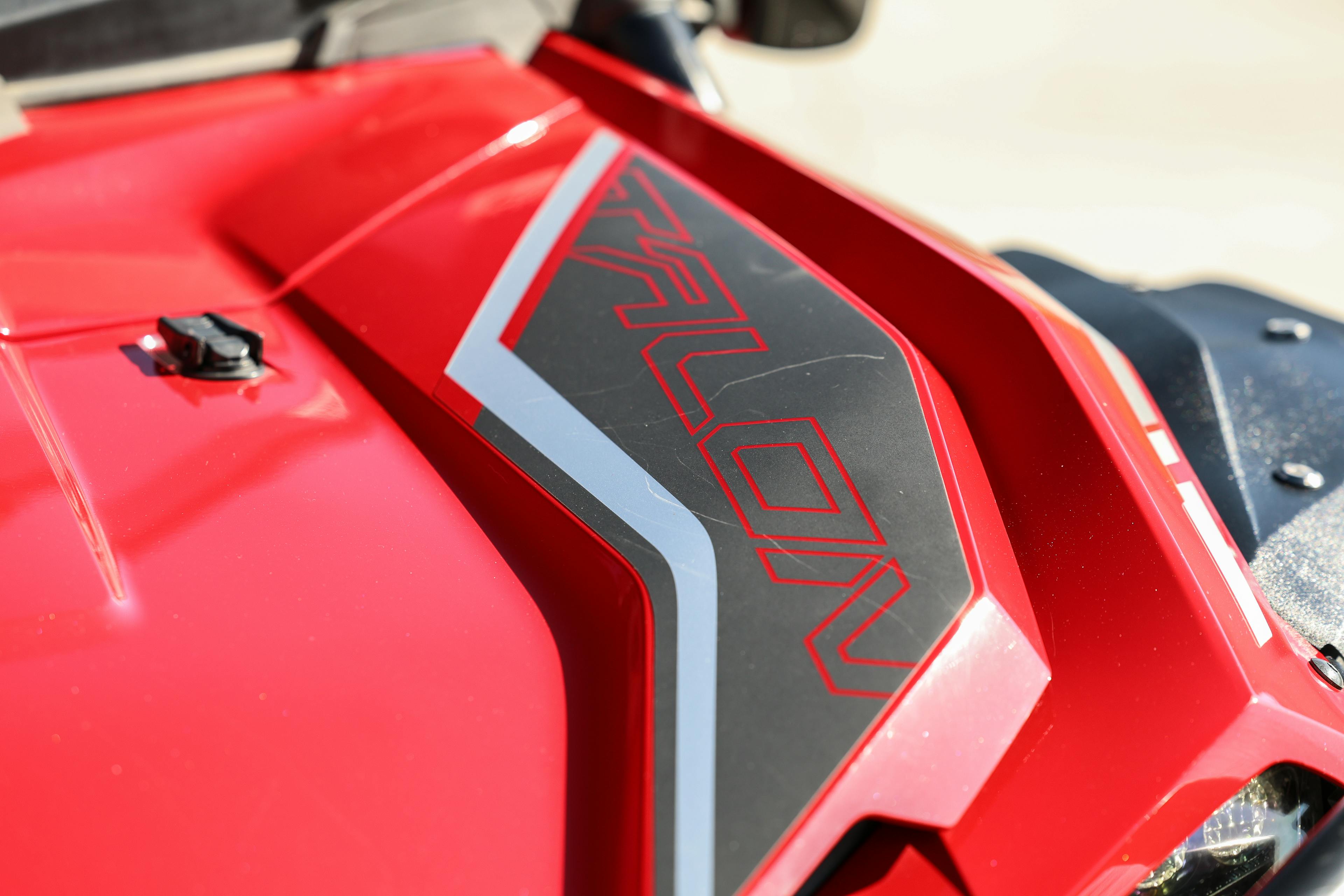 2019 Honda Talon 1000X hood decal driver