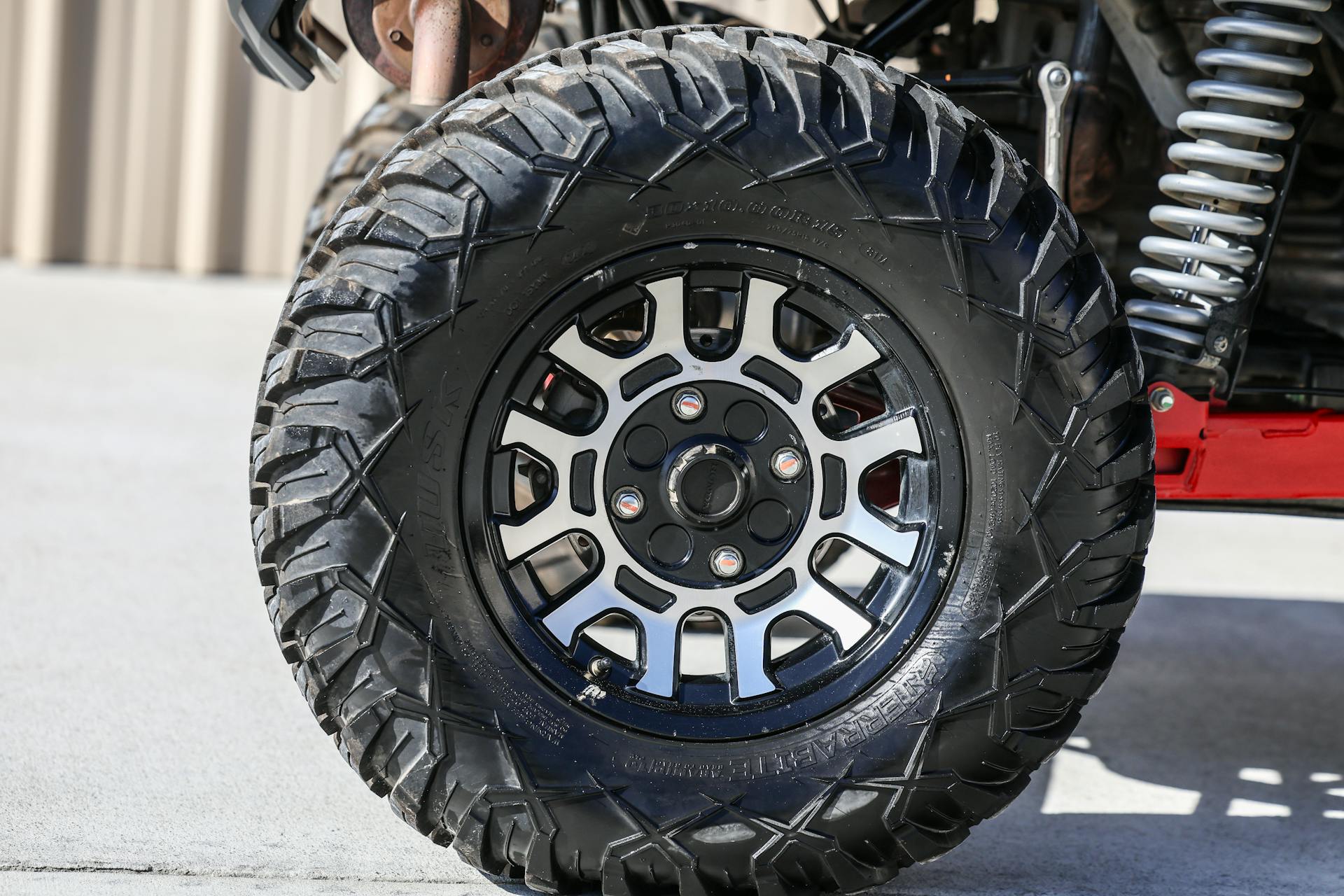 2019 Honda Talon 1000X passenger rear wheel