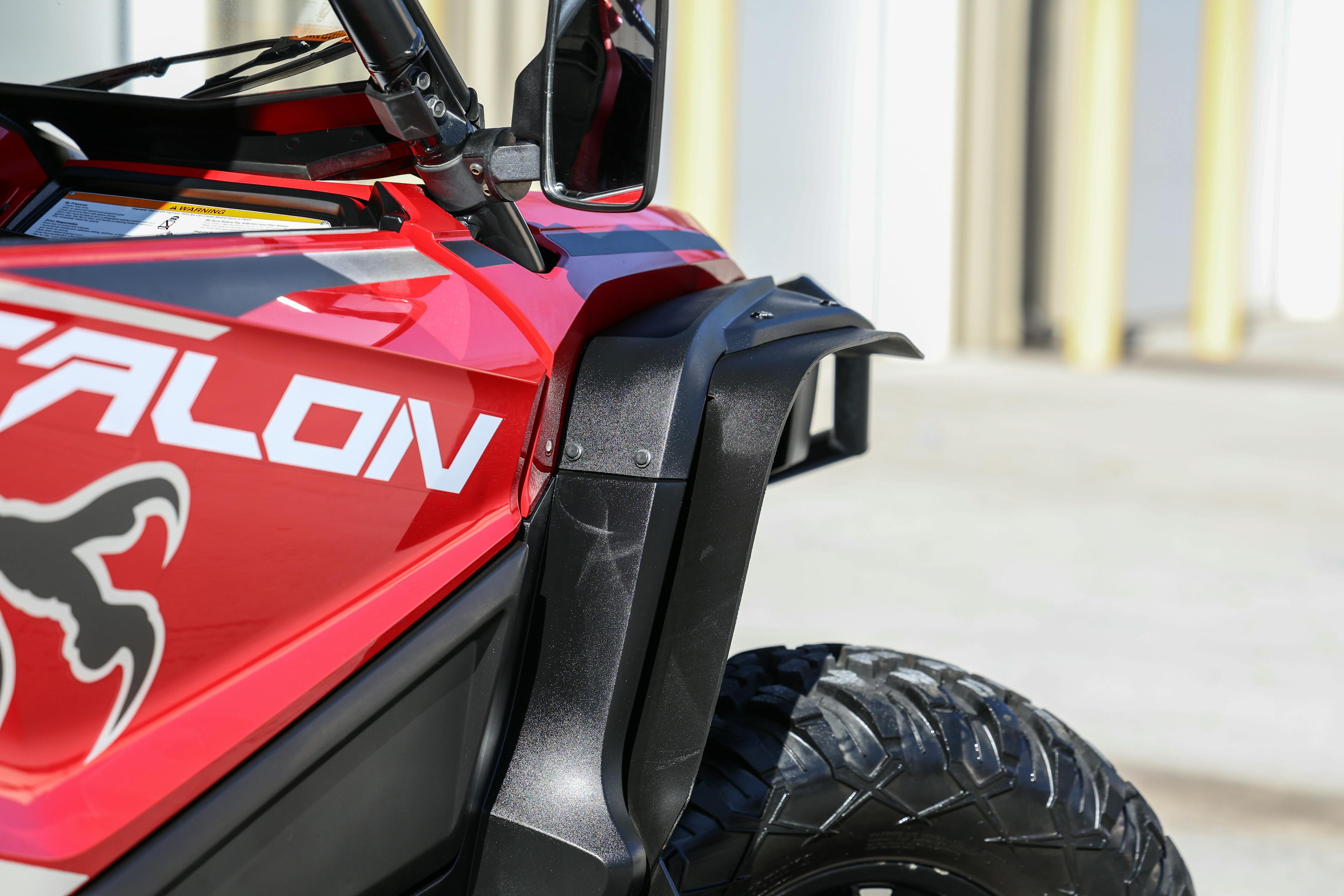 2019 Honda Talon 1000X passenger fender flare