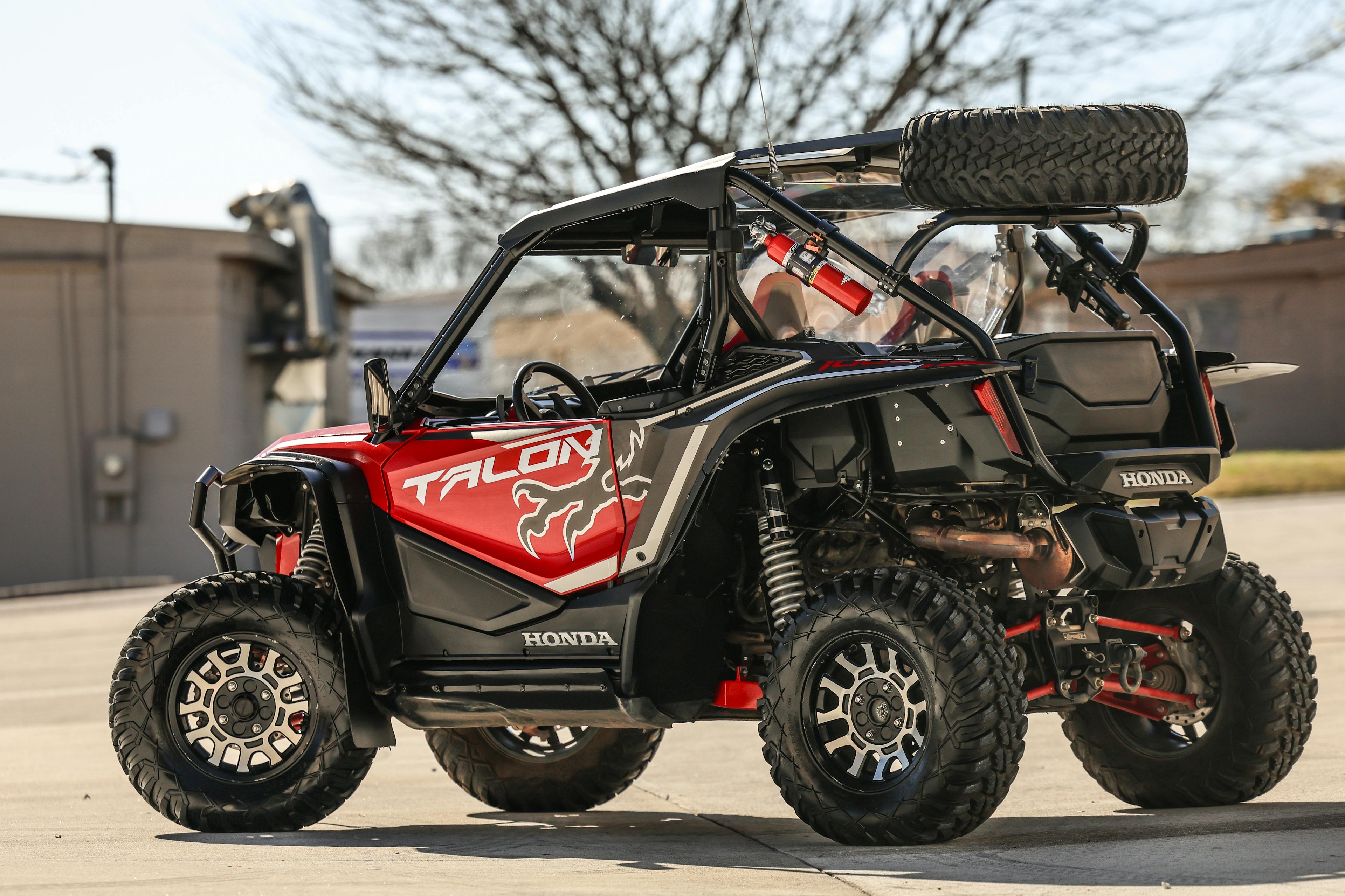 2019 Honda Talon 1000X driver rear side