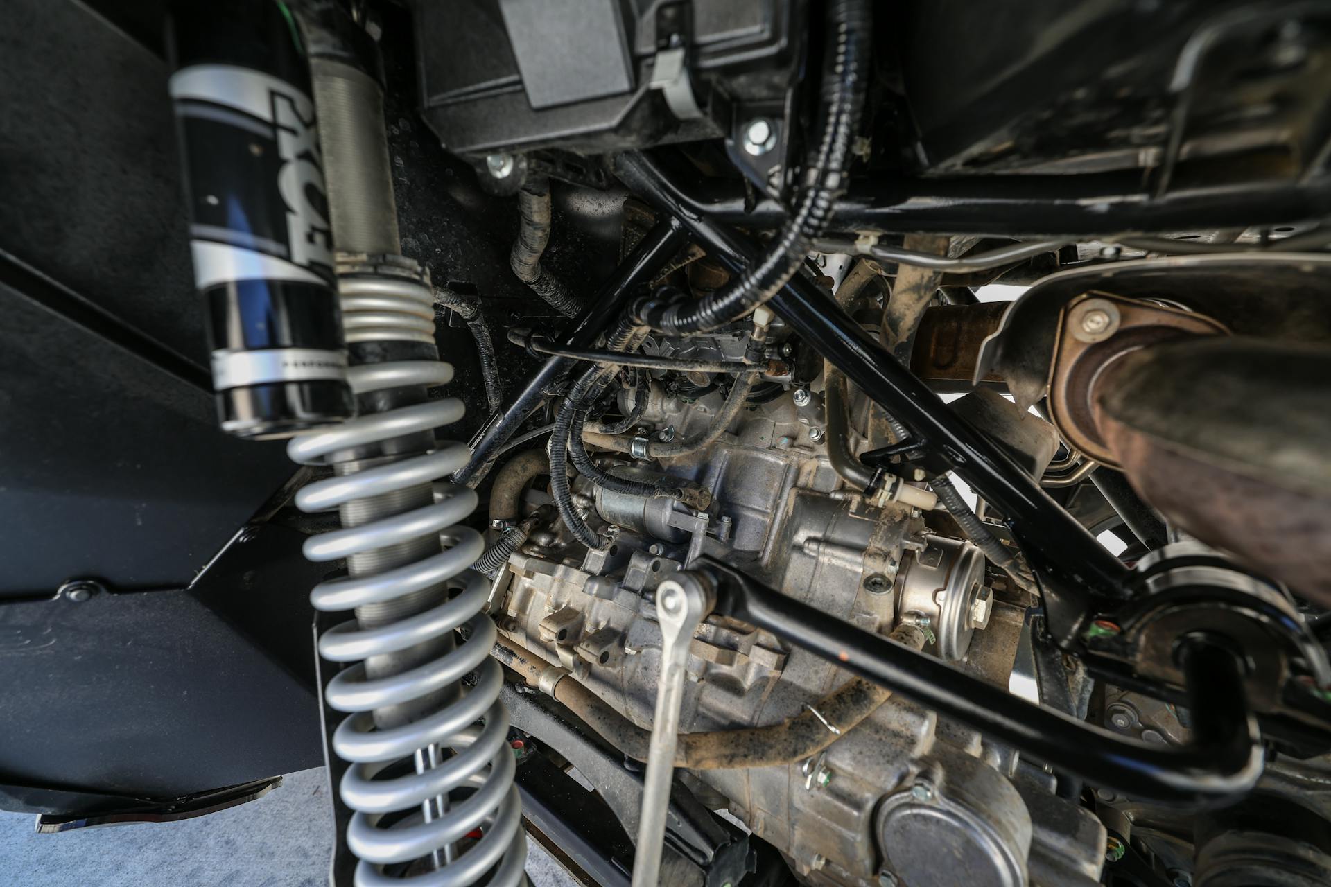 2019 Honda Talon 1000X engine detail driver