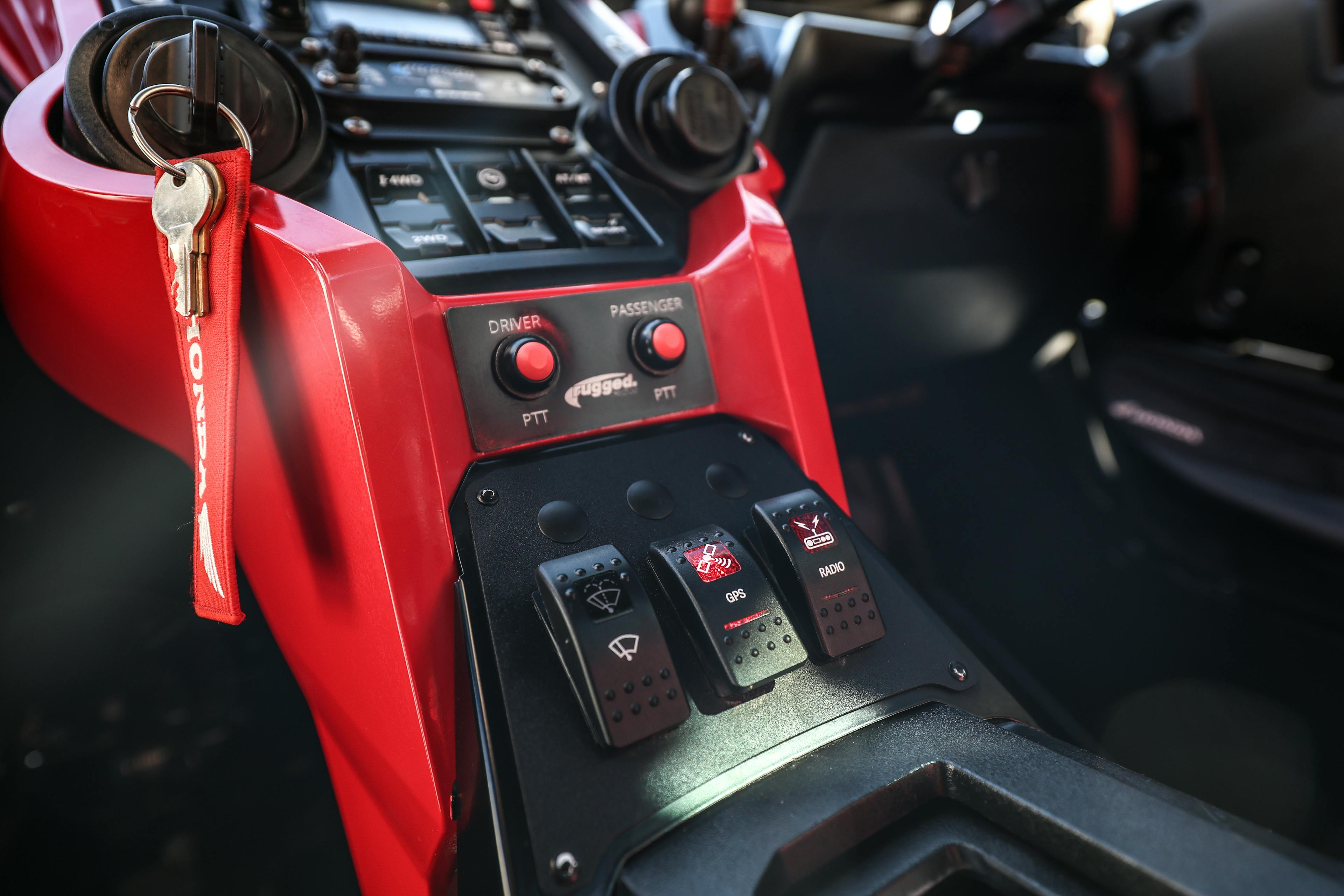 2019 Honda Talon 1000X center stack